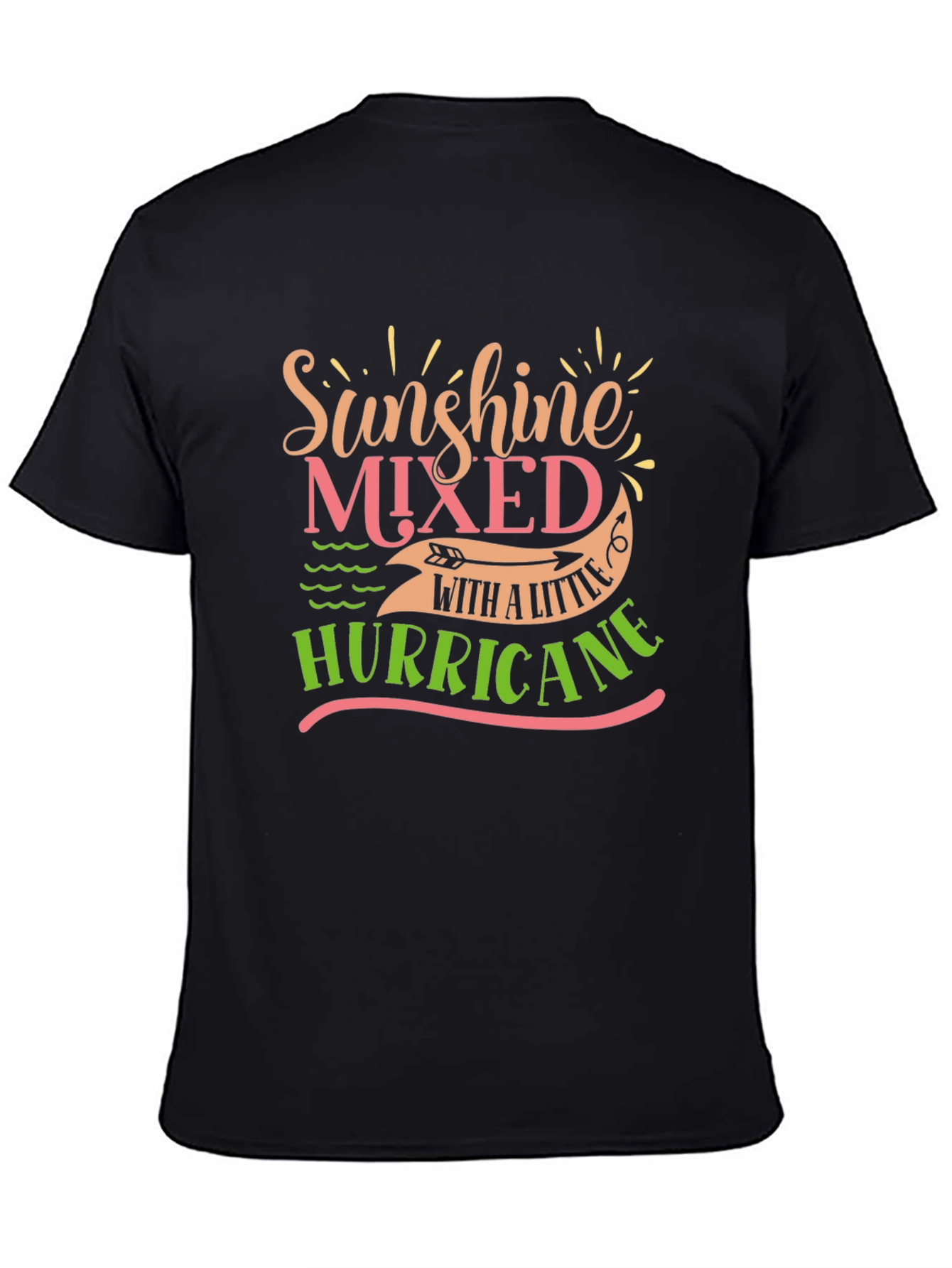 Sunshine Mixed With A Little Hurricane Graphic Tee