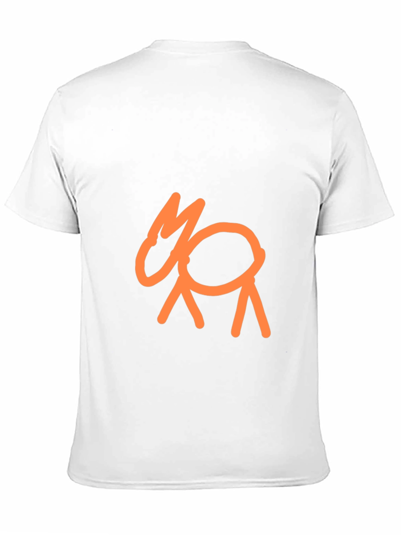 Modern Goat Graphic Black T-Shirt