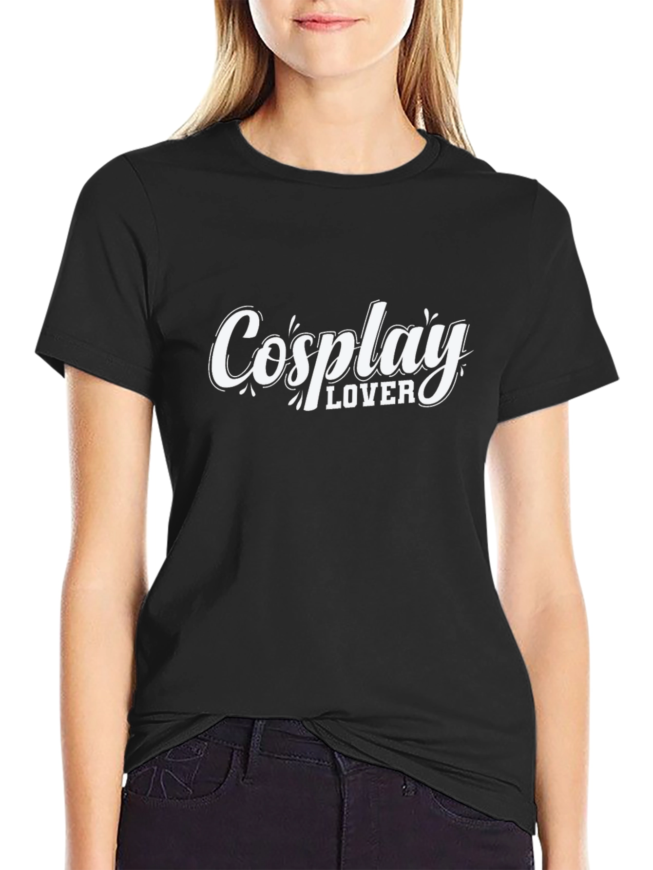 Cosplay Lover T-Shirt - Black Graphic Tee