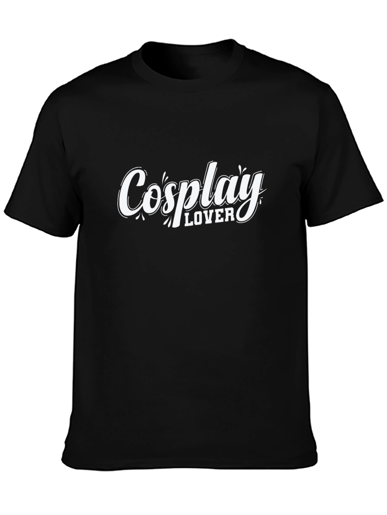 Cosplay Lover T-Shirt - Black Graphic Tee