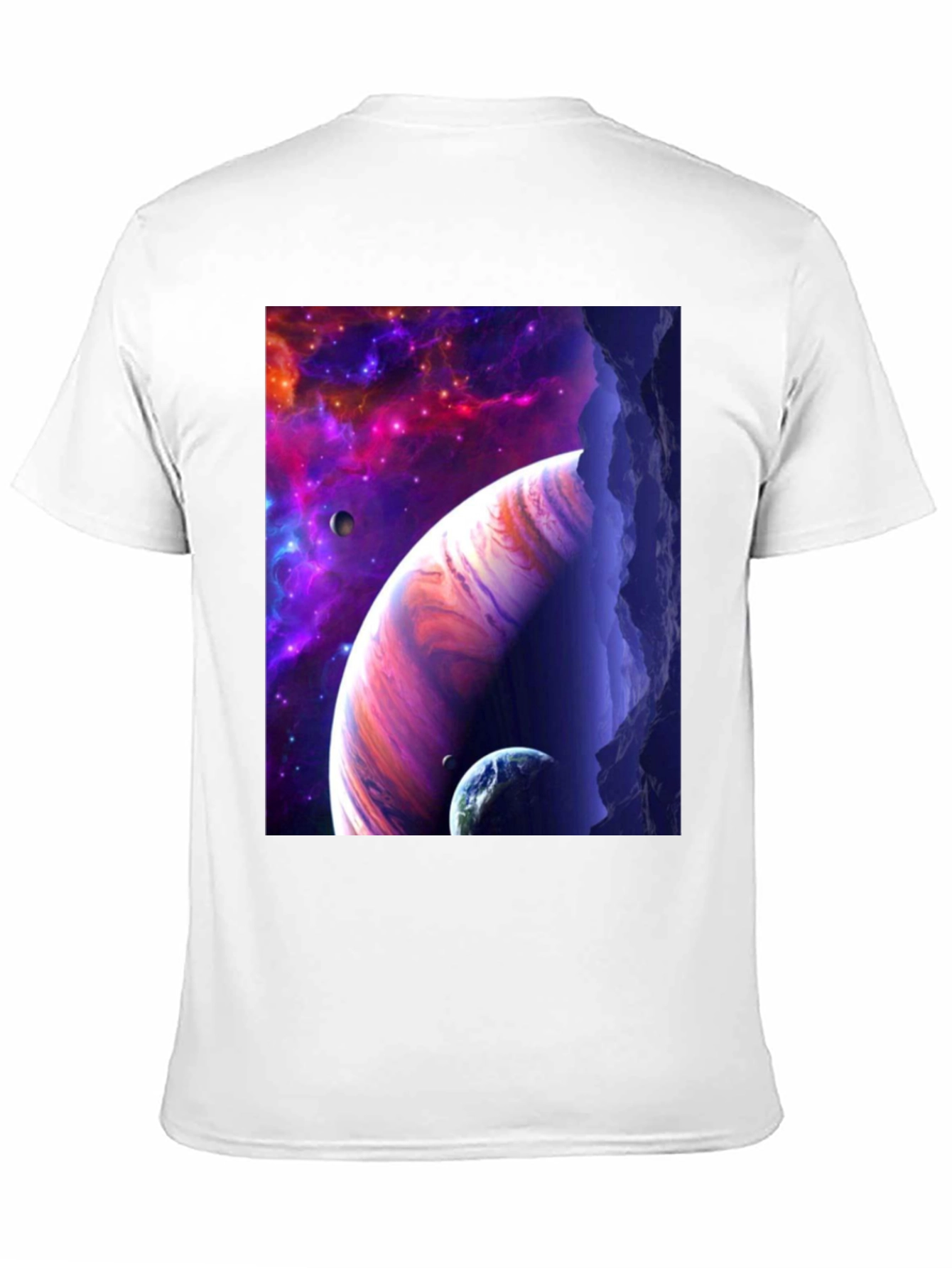 Cosmic Dreamer Black Graphic Tee