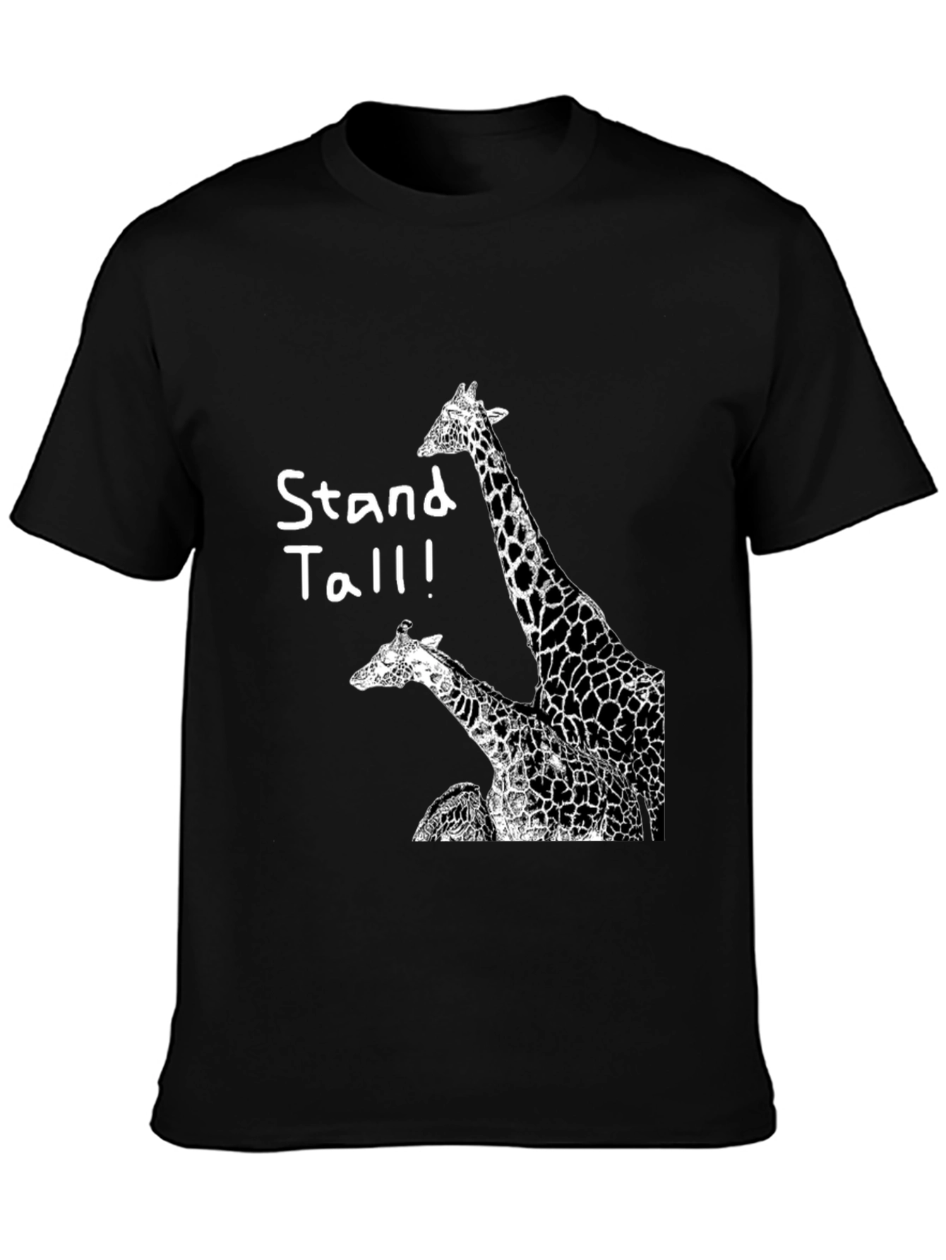 Stand Tall Giraffe Graphic Tee