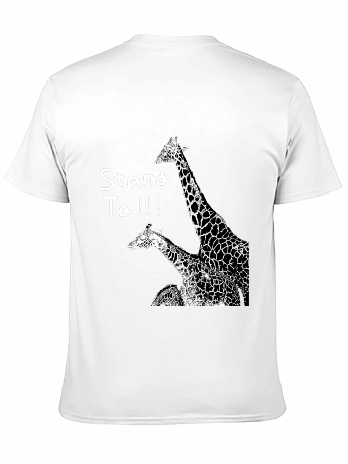 Stand Tall Giraffe Graphic Tee
