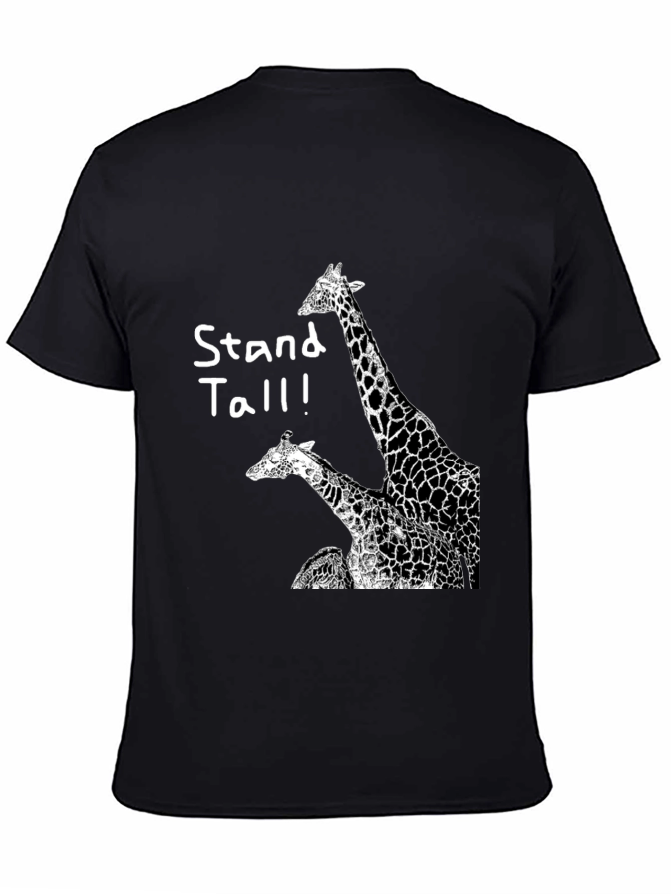 Stand Tall Giraffe Graphic Tee