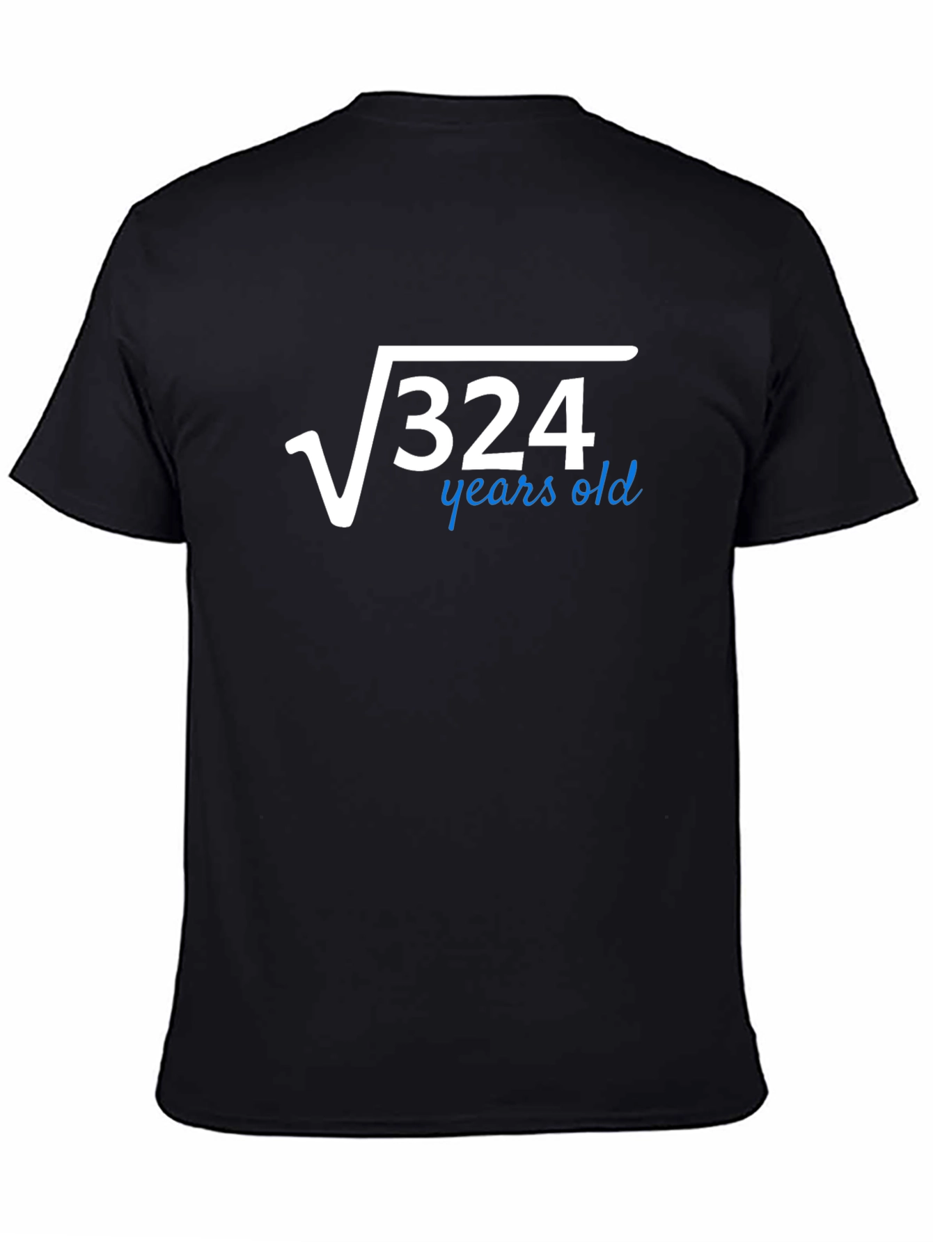 Funny 18th Birthday T-Shirt: Square Root of 324