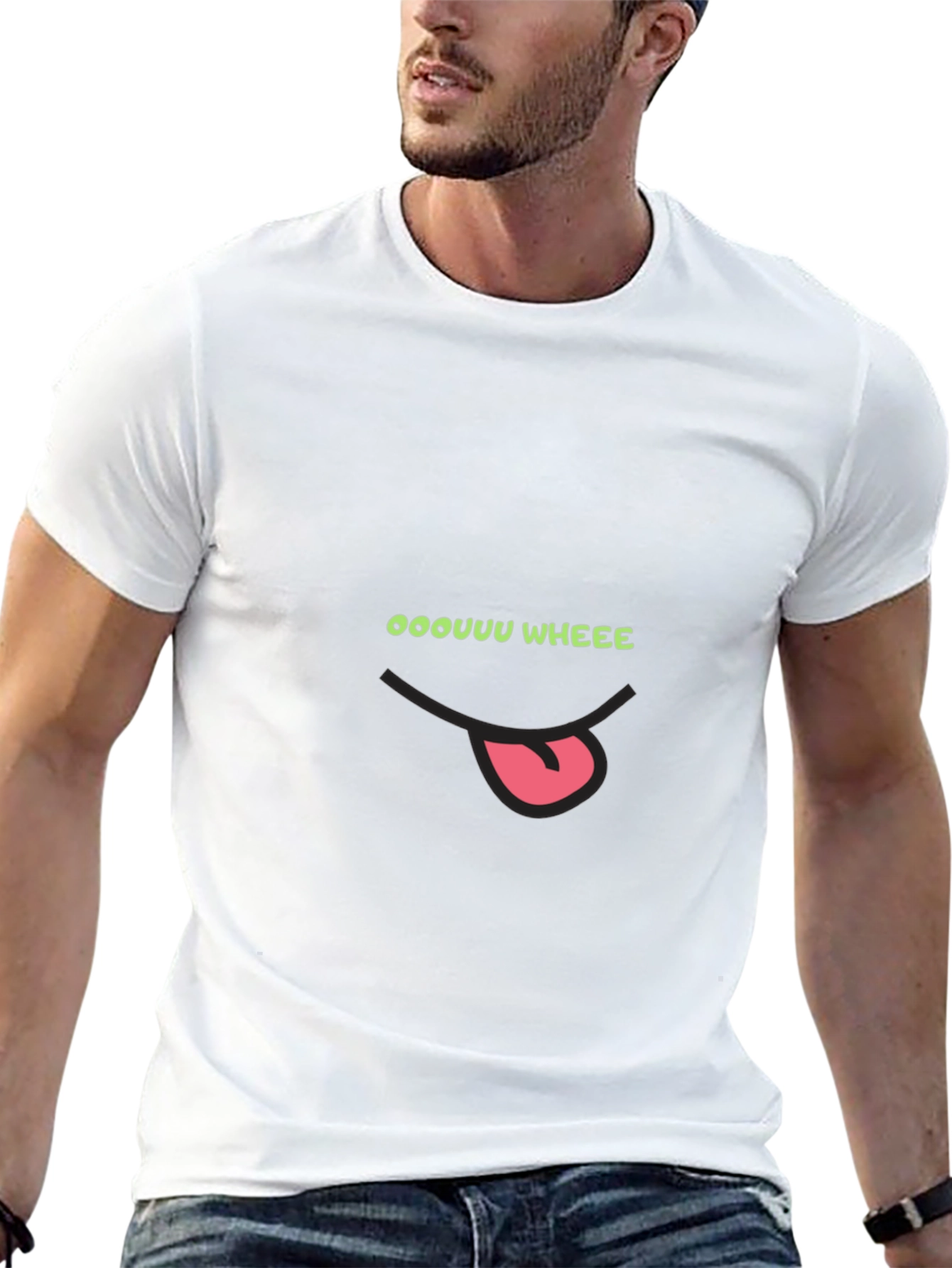 Oooouuu Wheee! Funny Graphic T-Shirt
