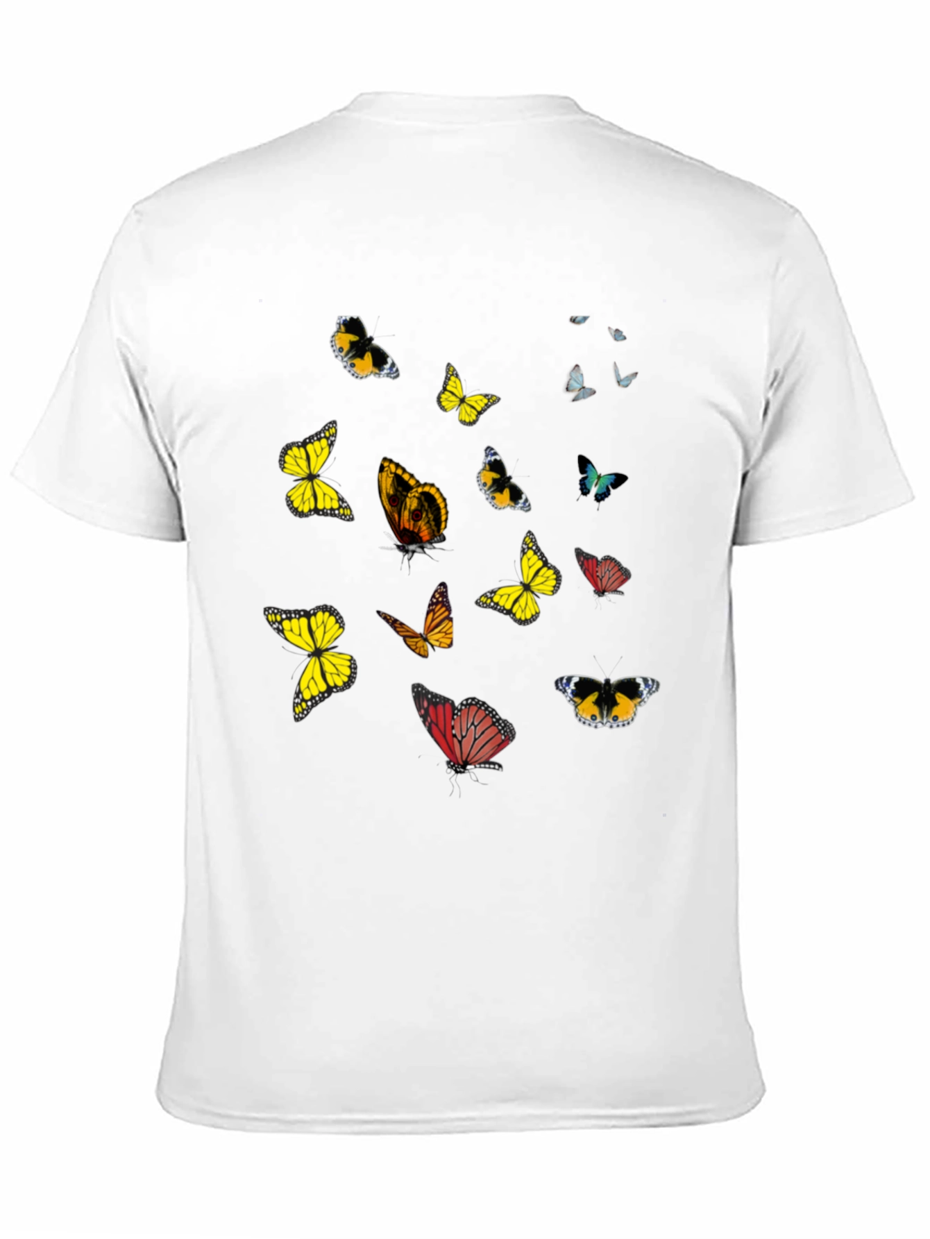 Butterfly Graphic Black T-Shirt