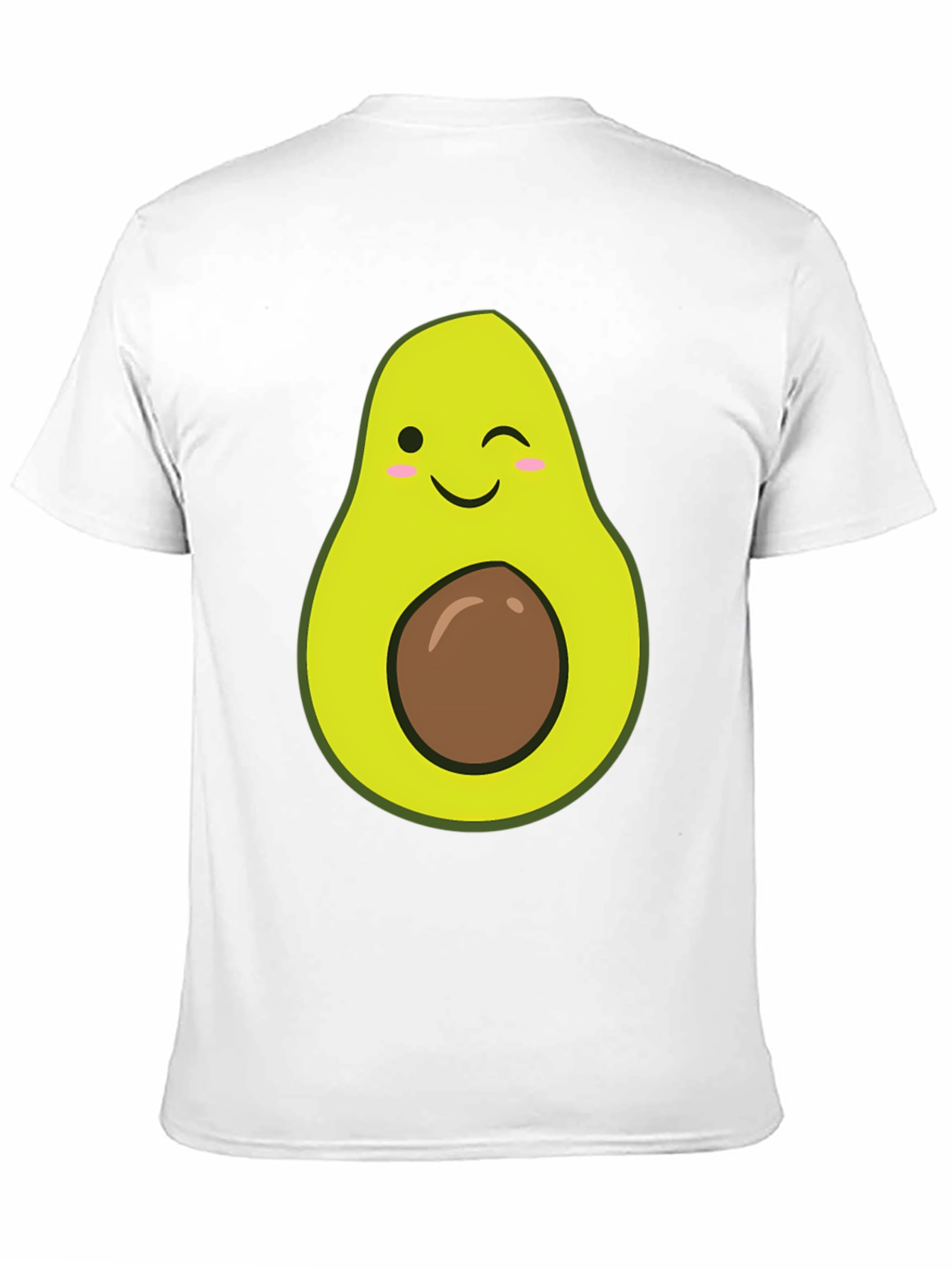 Avocado Graphic T-Shirt - Winking Fruit Tee