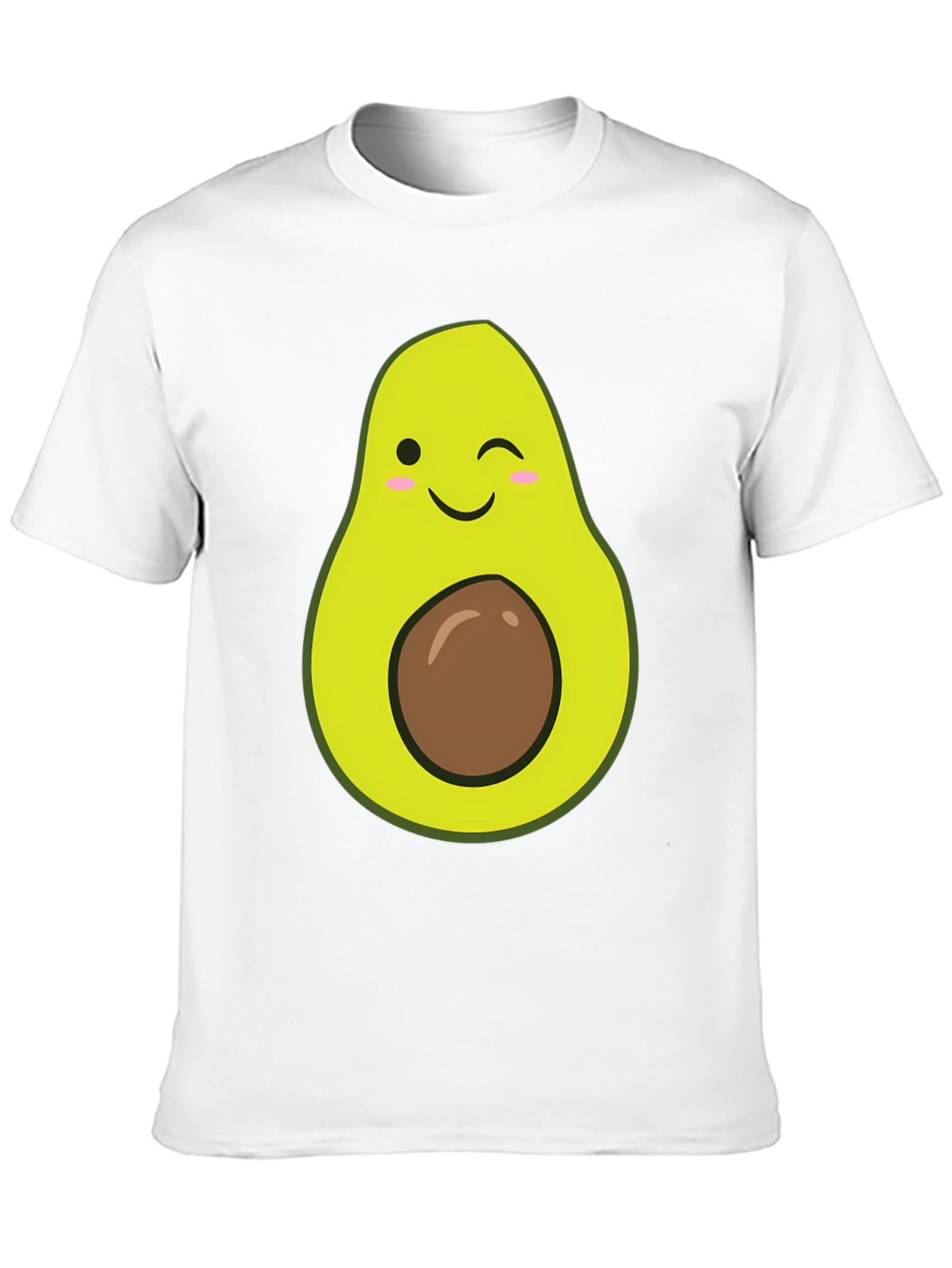 Avocado Graphic T-Shirt - Winking Fruit Tee