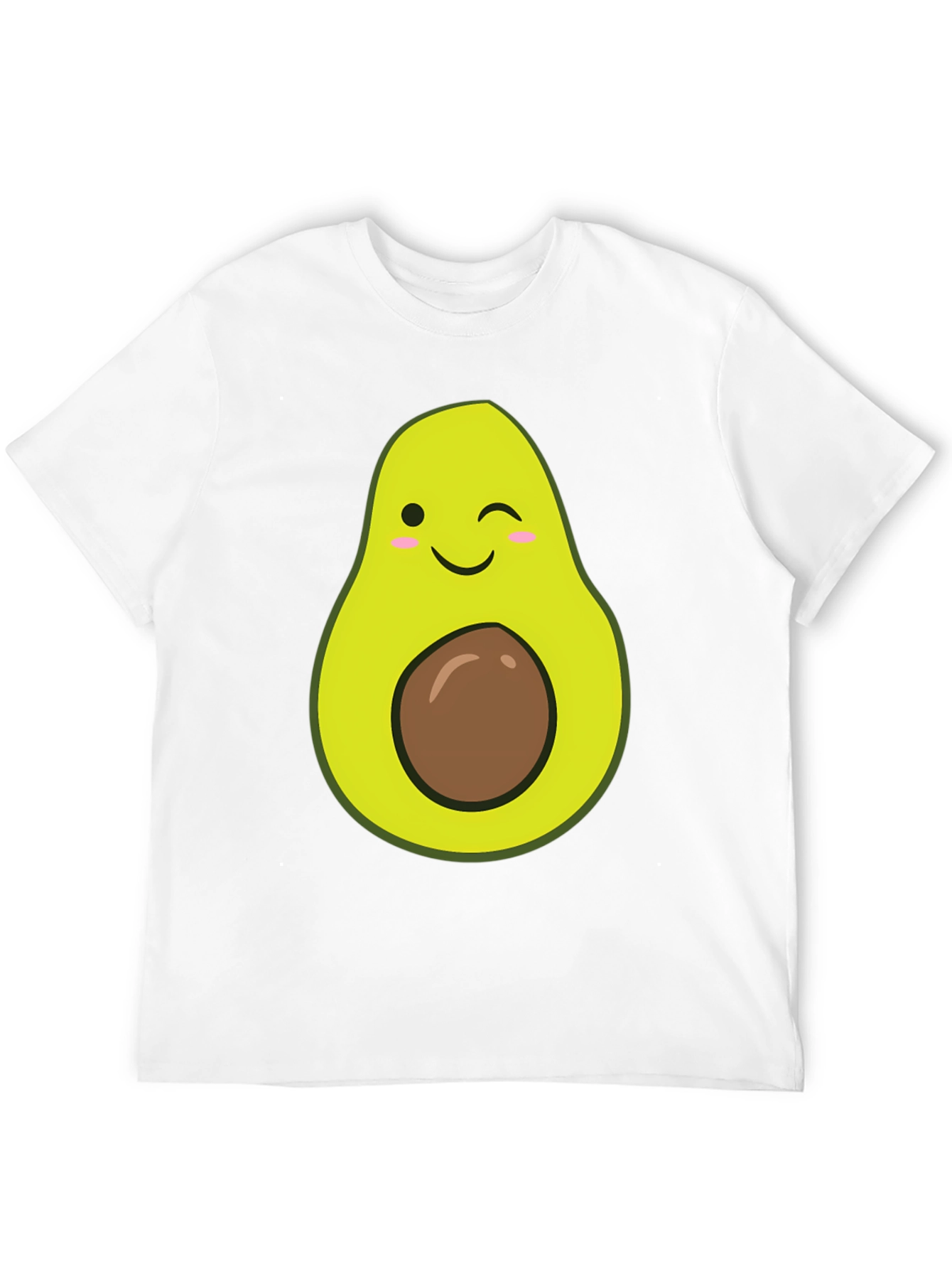 Avocado Graphic T-Shirt - Winking Fruit Tee