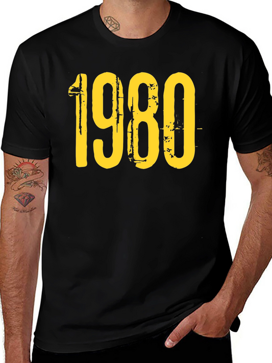 Vintage 1980 Graphic T-Shirt - Retro Style
