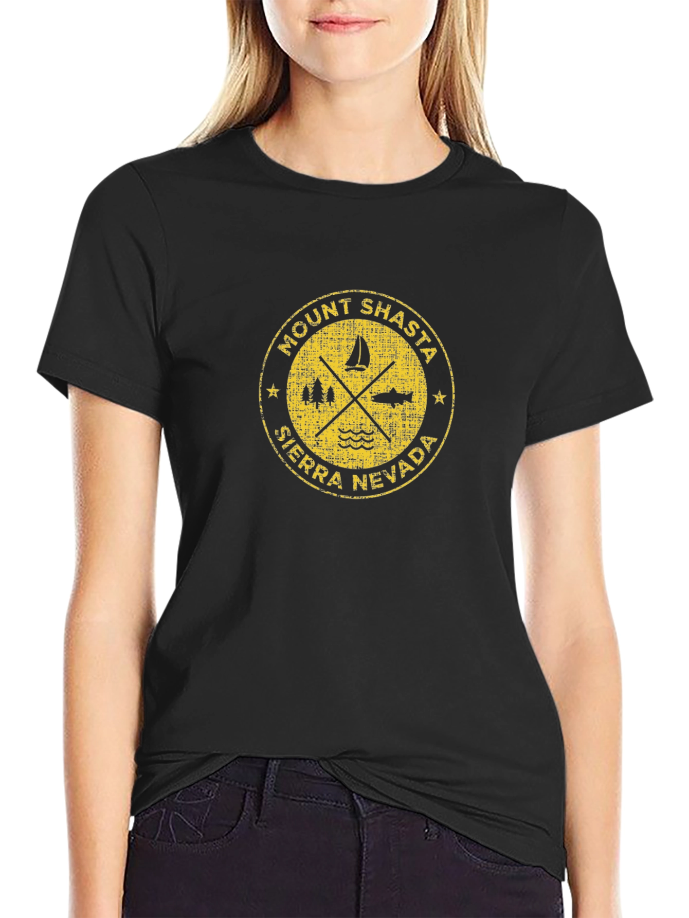 Mount Shasta Sierra Nevada Graphic Tee