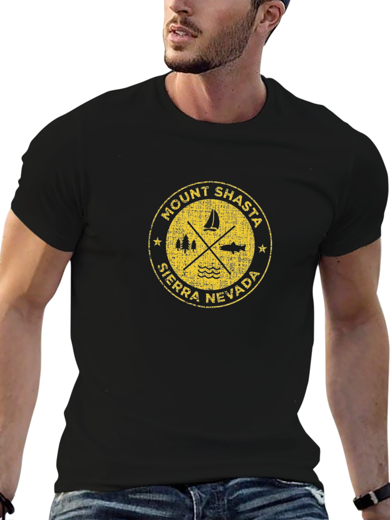 Mount Shasta Sierra Nevada Graphic Tee