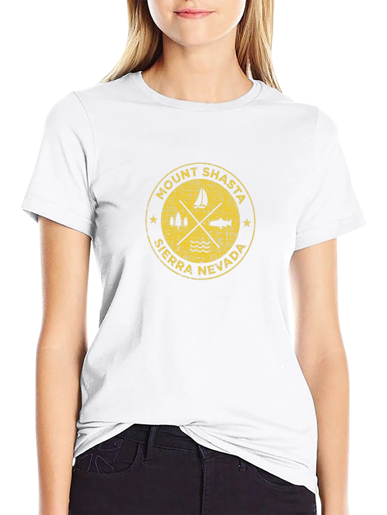 Mount Shasta Sierra Nevada Graphic Tee