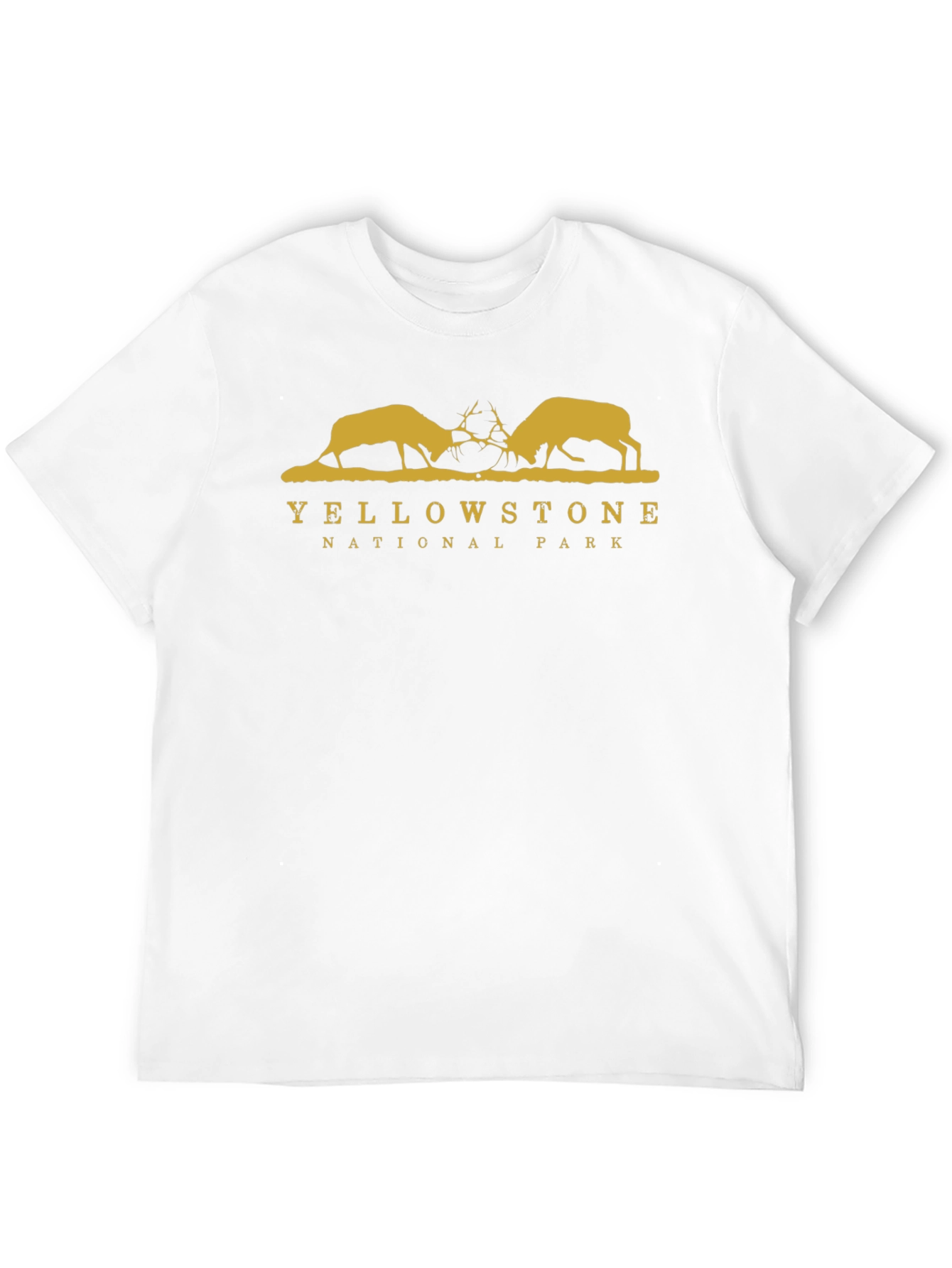 Yellowstone National Park Elk Graphic Tee