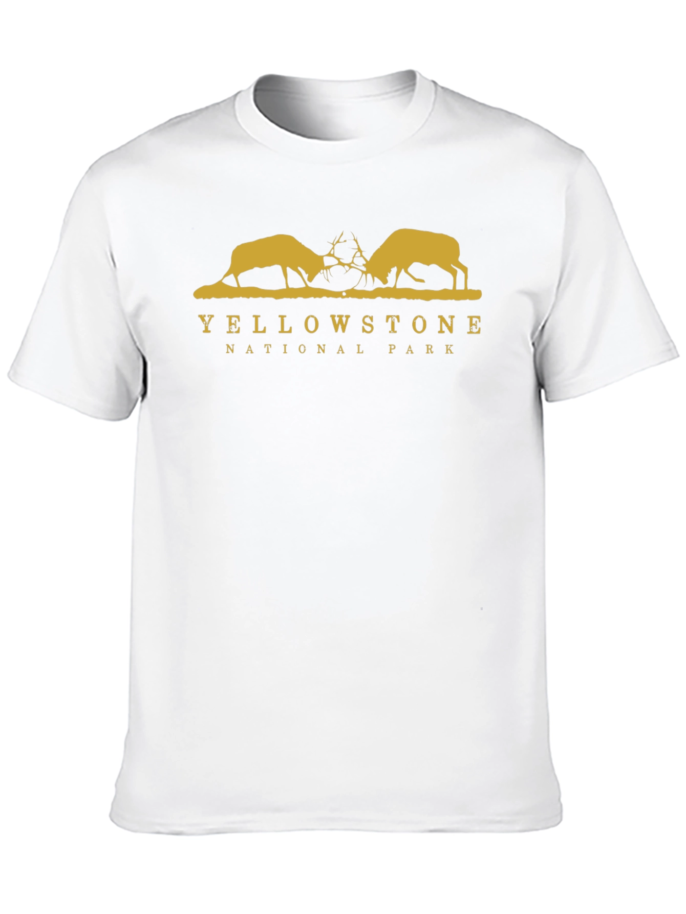 Yellowstone National Park Elk Graphic Tee