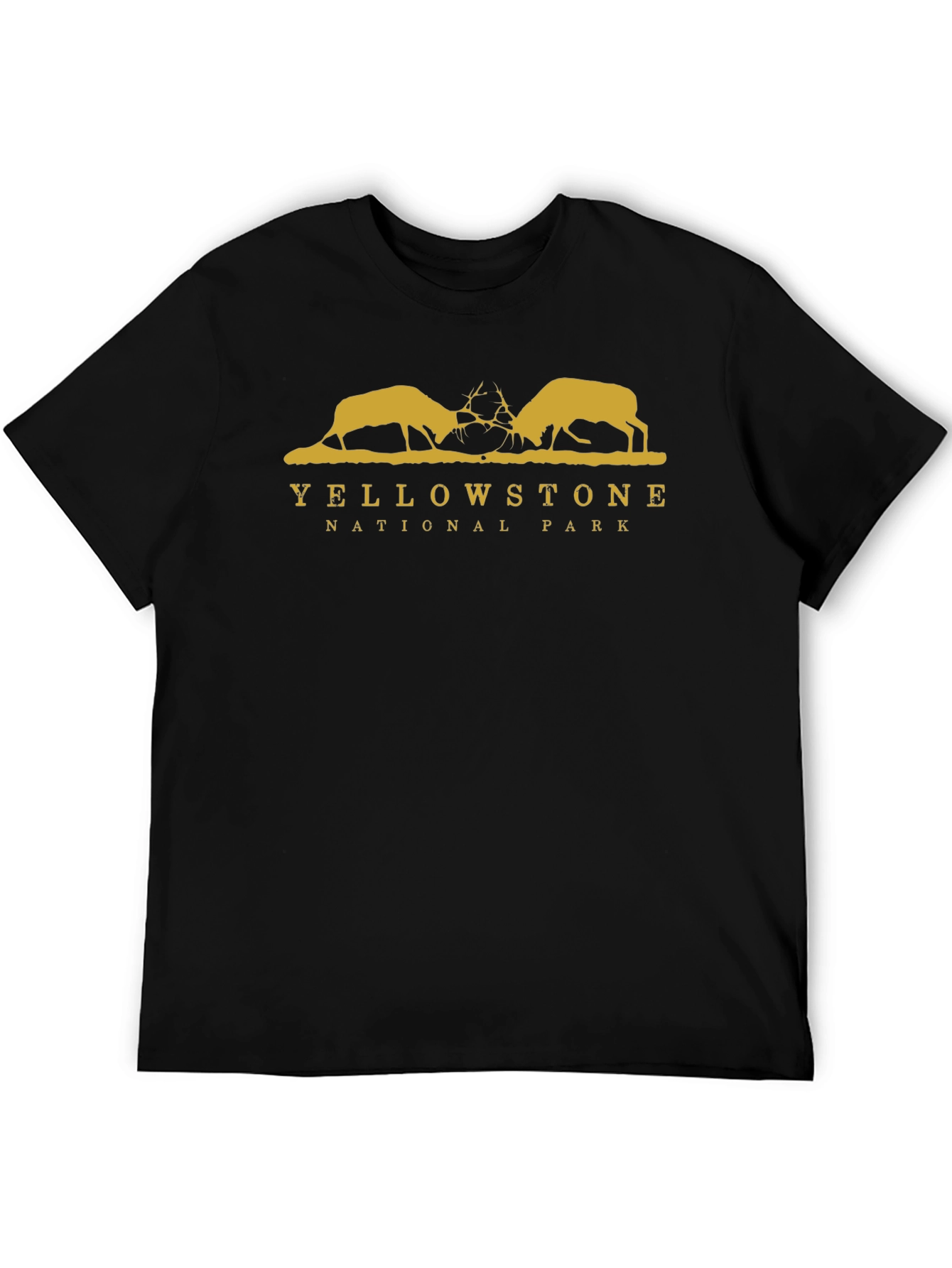 Yellowstone National Park Elk Graphic Tee