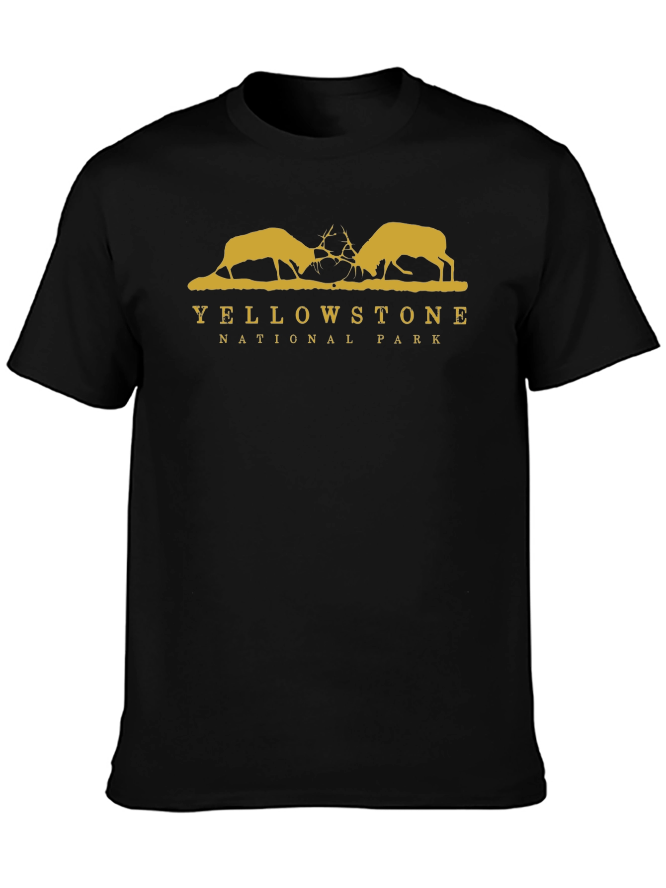 Yellowstone National Park Elk Graphic Tee