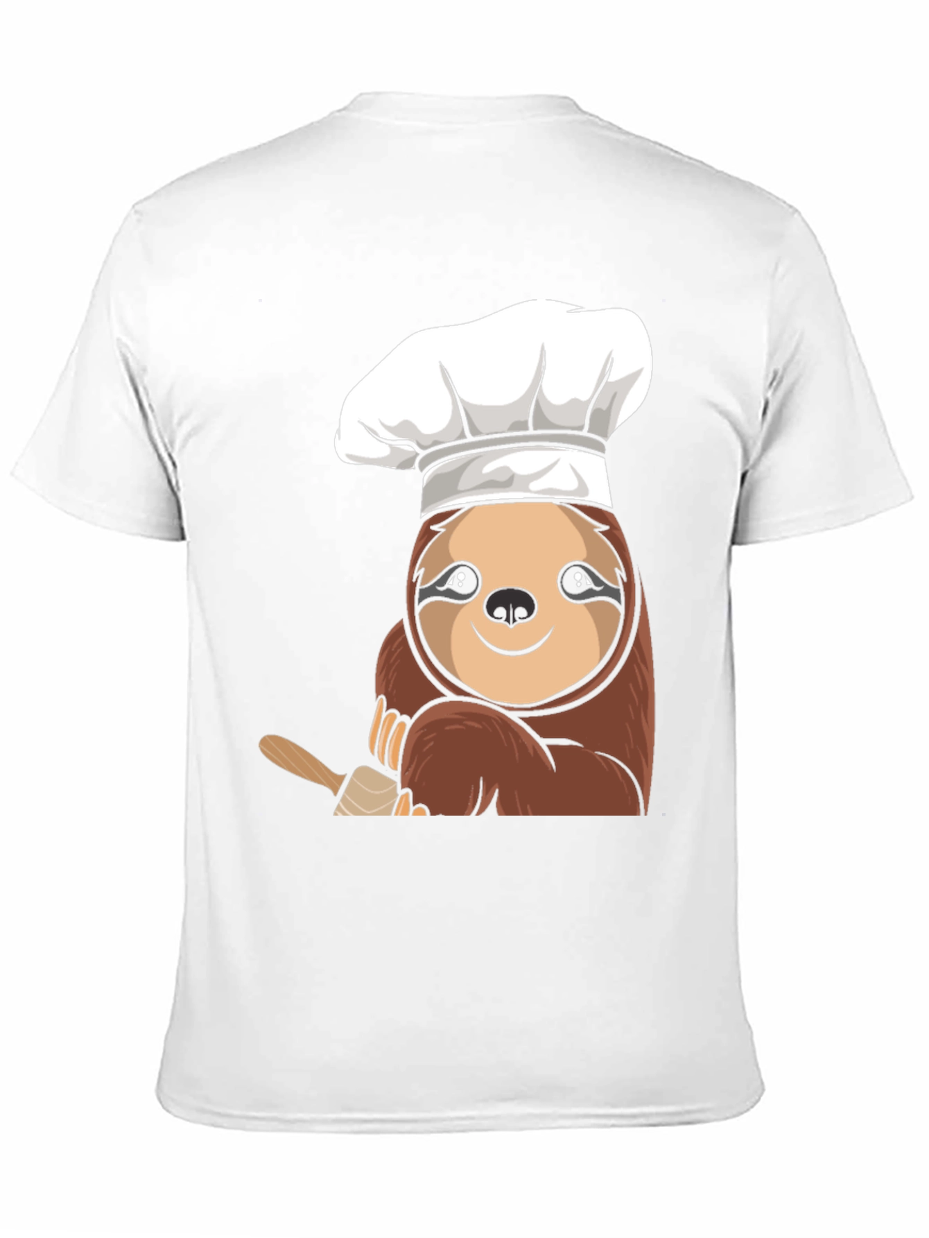 Chef Sloth T-Shirt - Cute Culinary Design
