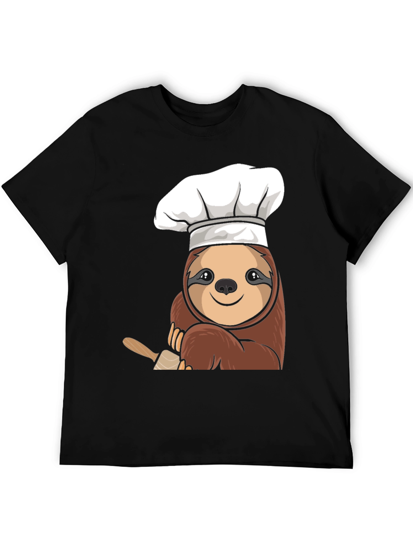 Chef Sloth T-Shirt - Cute Culinary Design