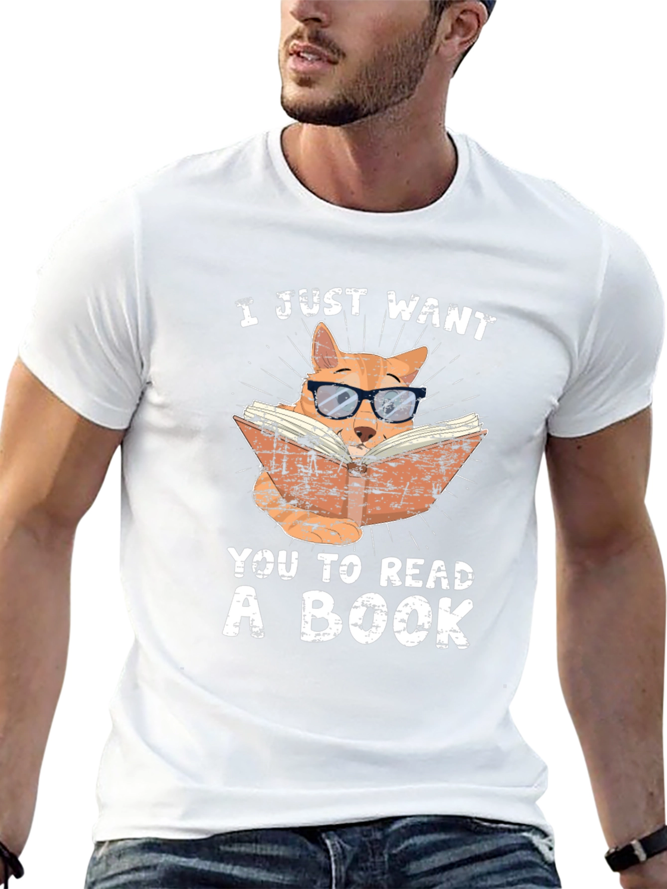 I Just Want You to Read a Book T-Shirt