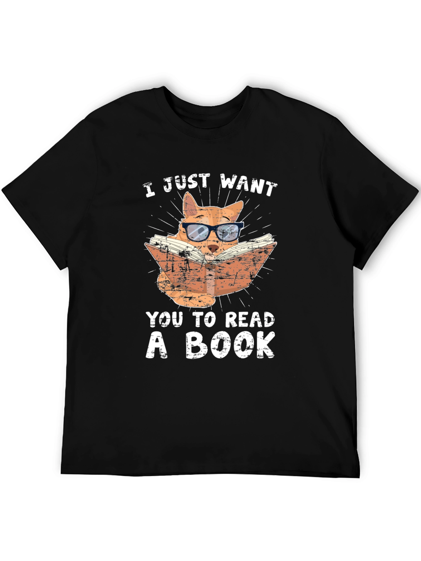 I Just Want You to Read a Book T-Shirt