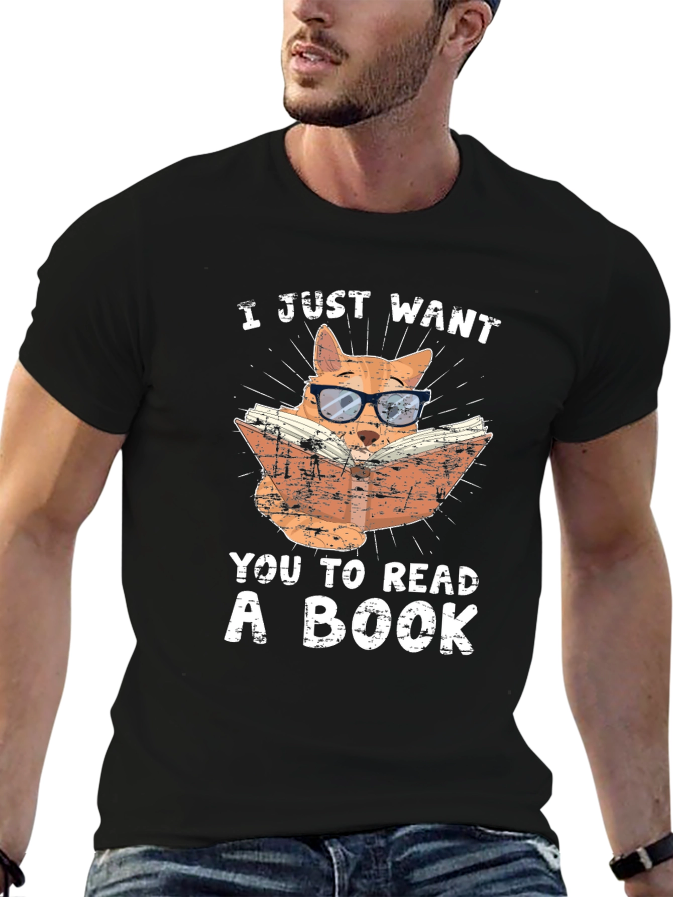 I Just Want You to Read a Book T-Shirt