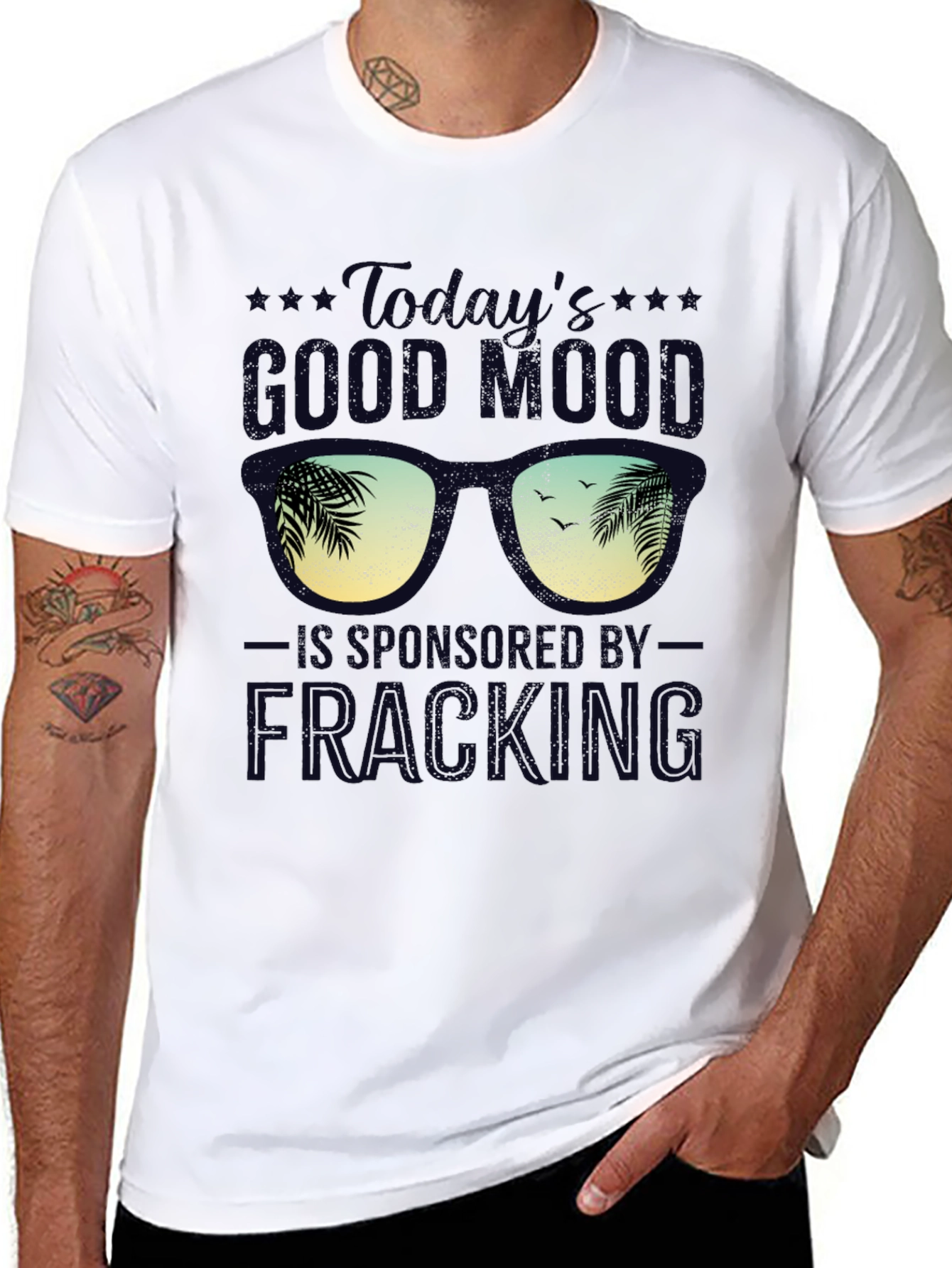 Todays Good Mood Fracking T-Shirt
