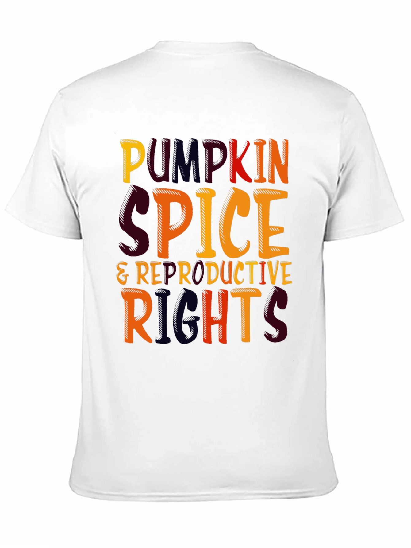Pumpkin Spice Reproductive Rights T-Shirt