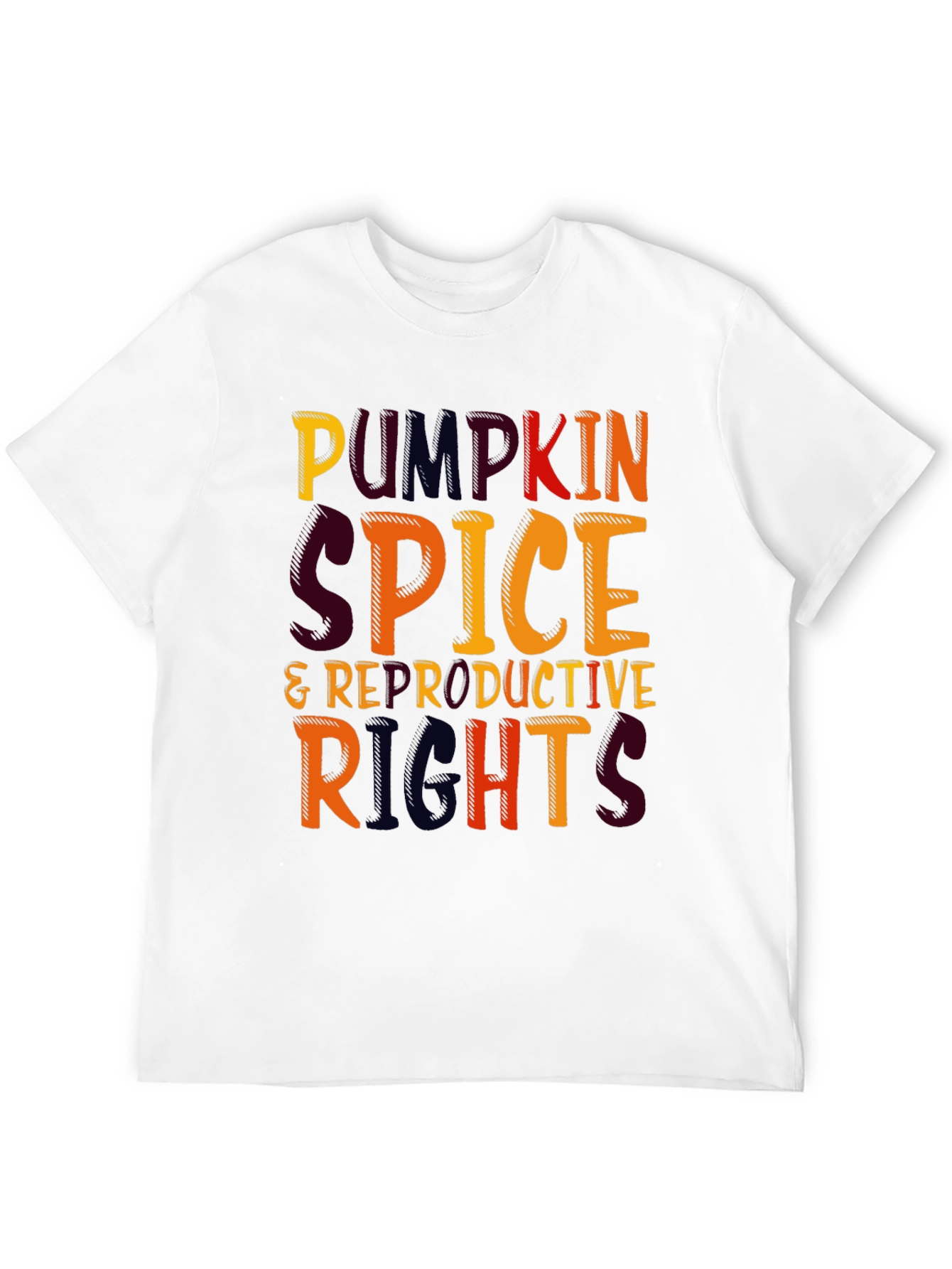 Pumpkin Spice Reproductive Rights T-Shirt