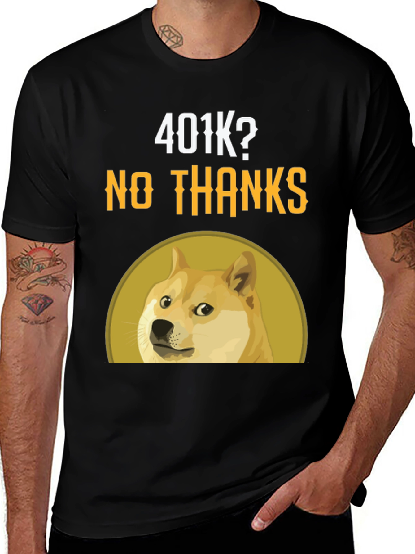 Doge 401k? No Thanks! T-Shirt