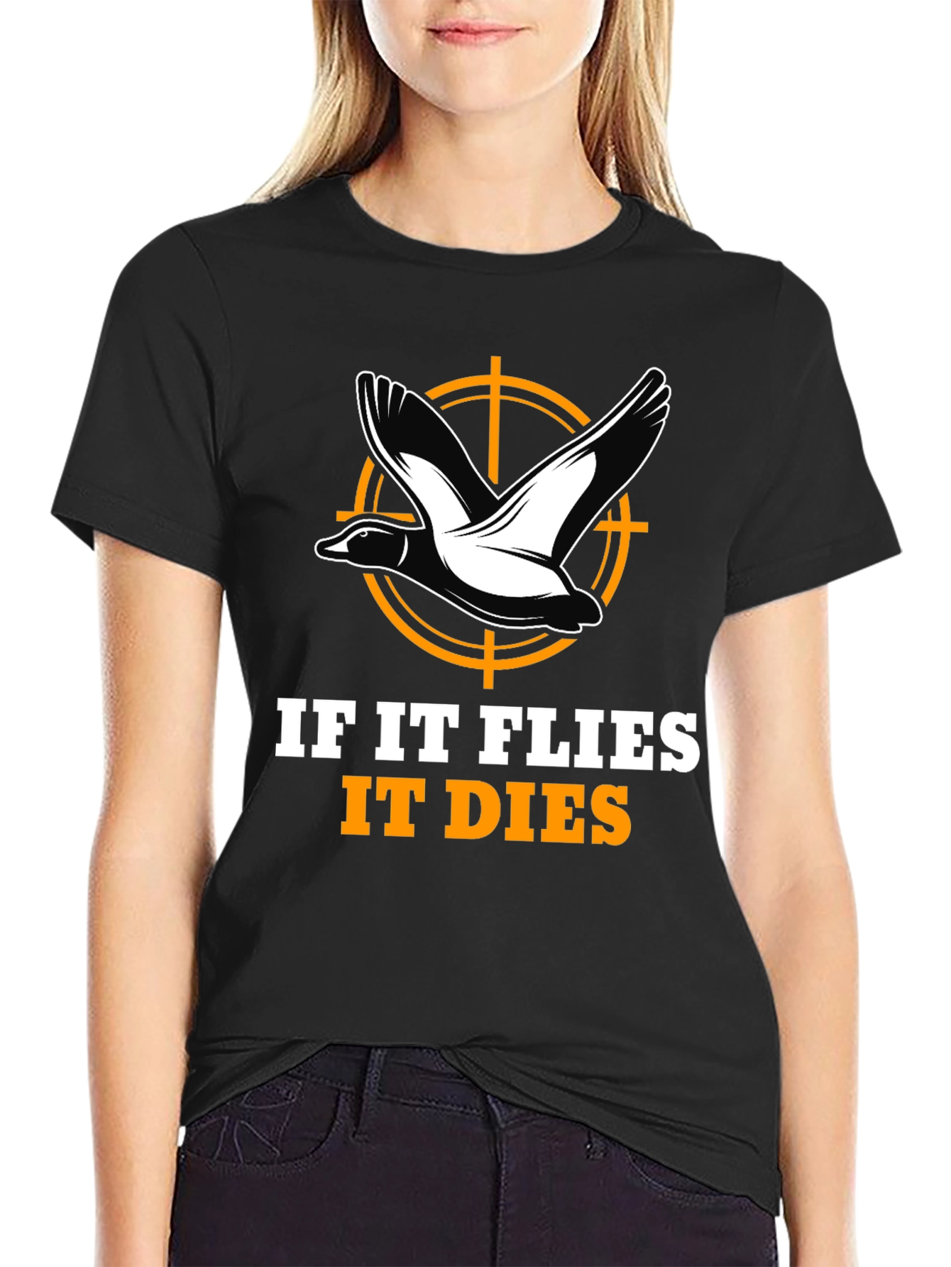 If It Flies It Dies Hunting T-Shirt