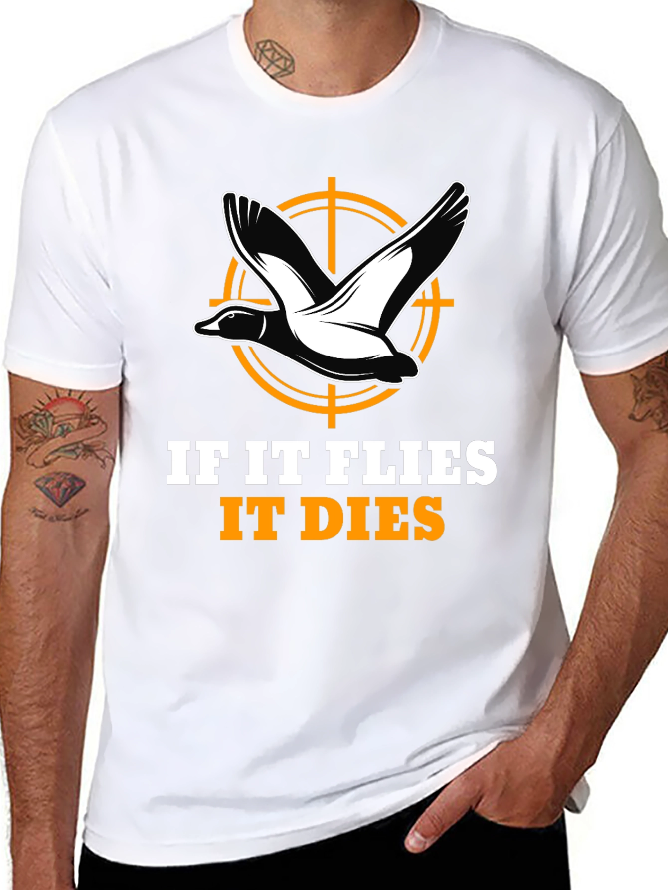 If It Flies It Dies Hunting T-Shirt