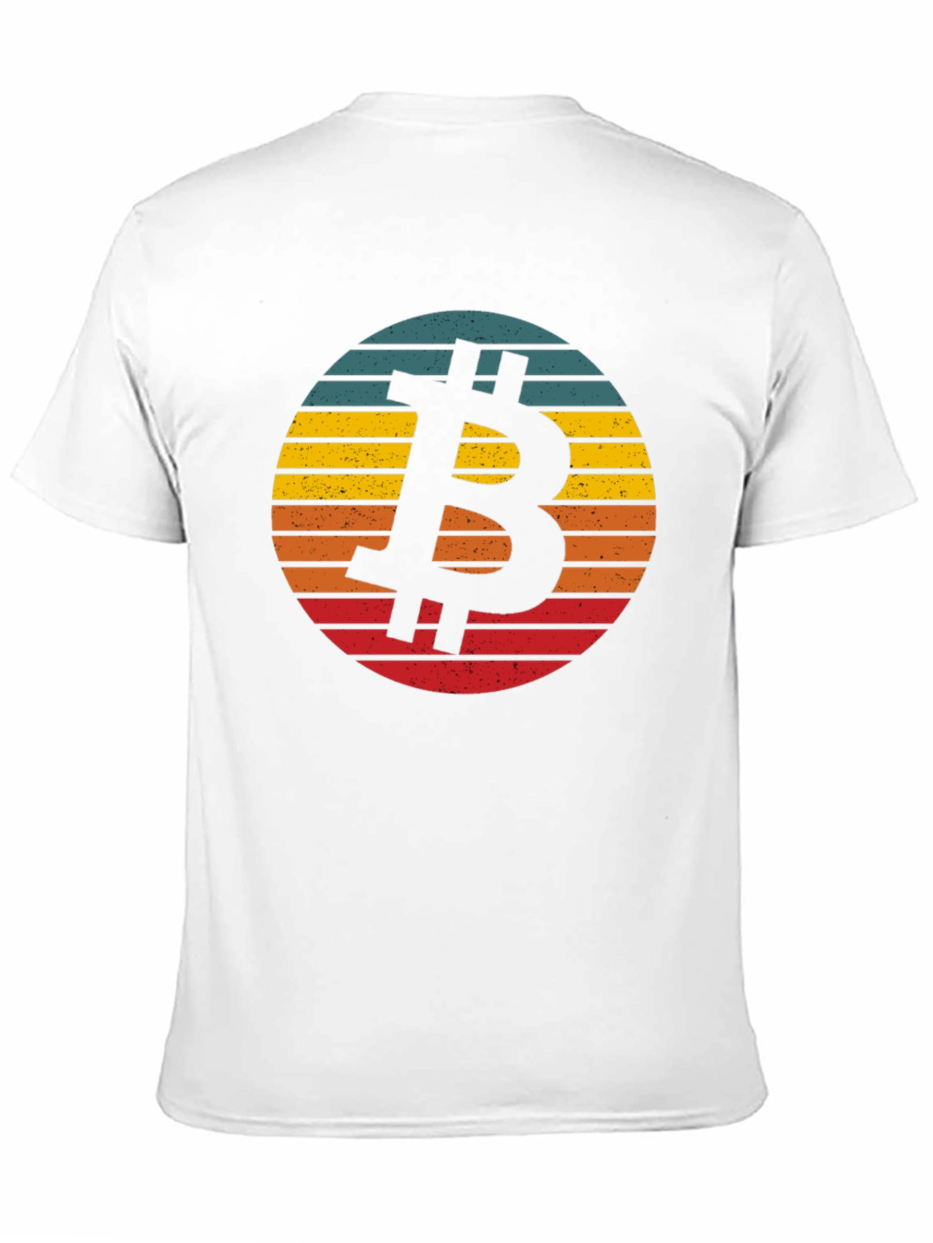 Bitcoin Sunset Graphic Tee - Crypto HODL Shirt