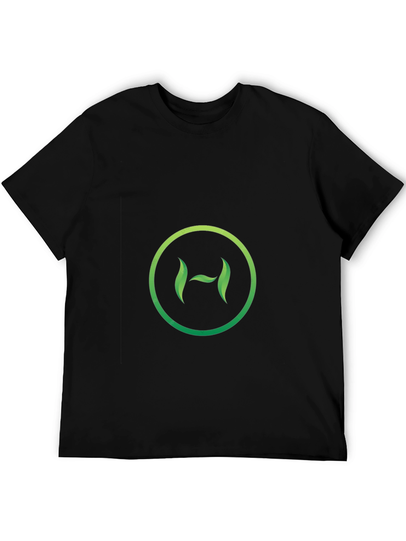 Eco-Friendly H Logo Black T-Shirt