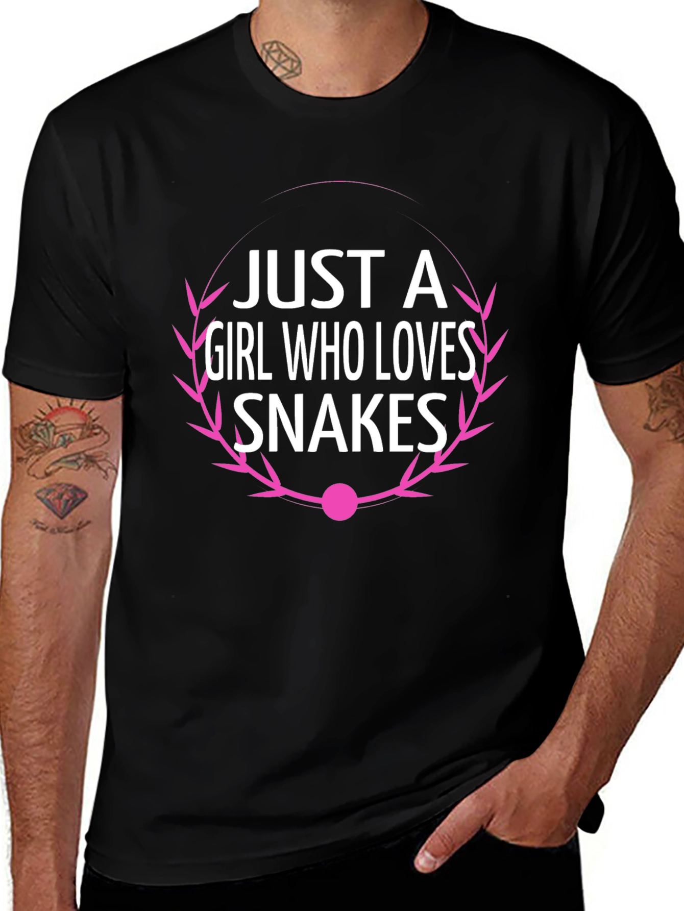 Just A Girl Who Loves Snakes T-Shirt
