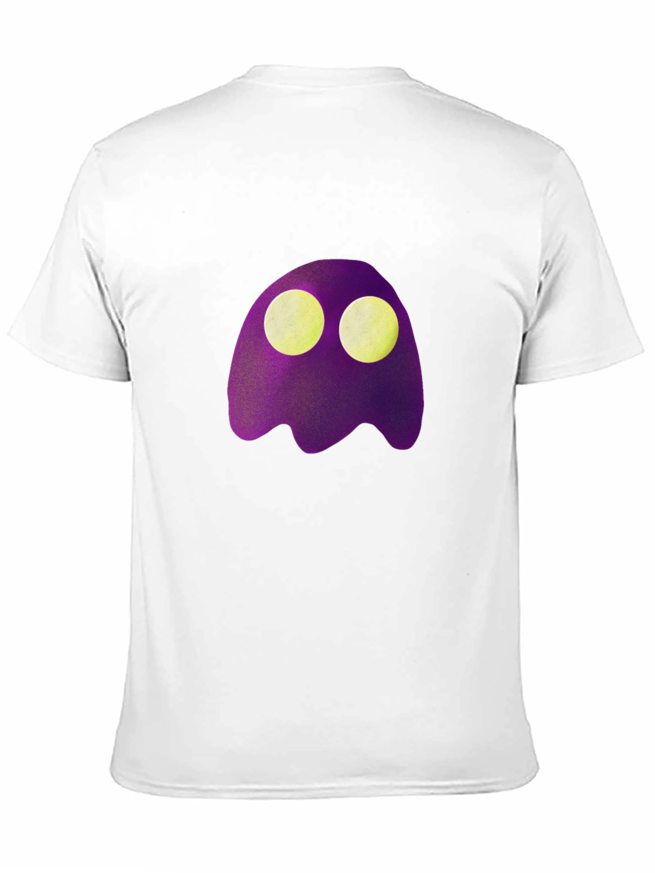 Purple Ghost Graphic Tee - Spooky Fun!