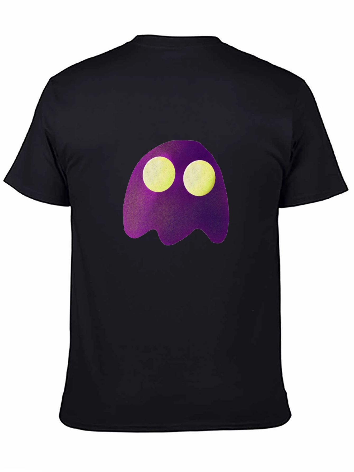 Purple Ghost Graphic Tee - Spooky Fun!