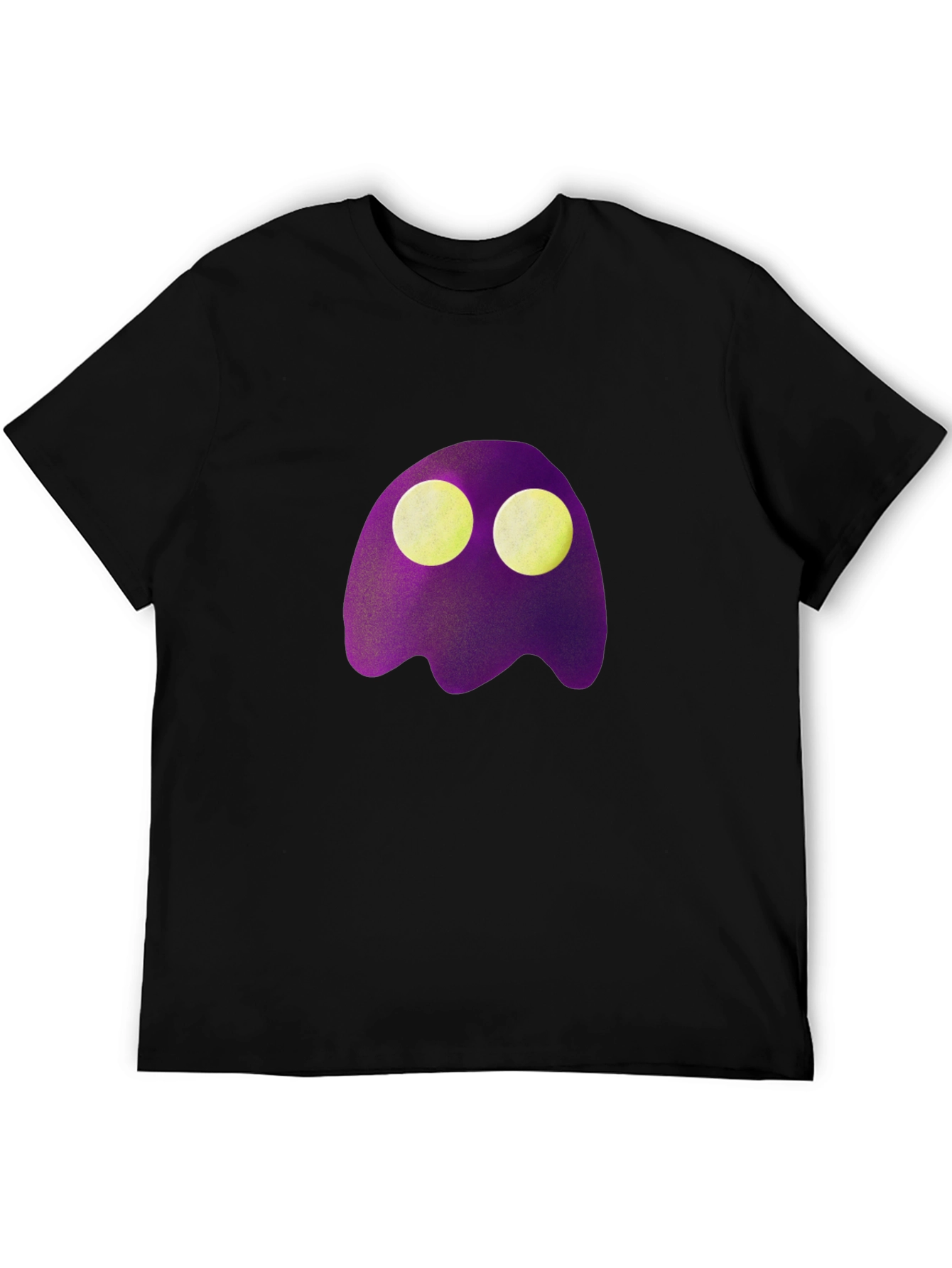 Purple Ghost Graphic Tee - Spooky Fun!