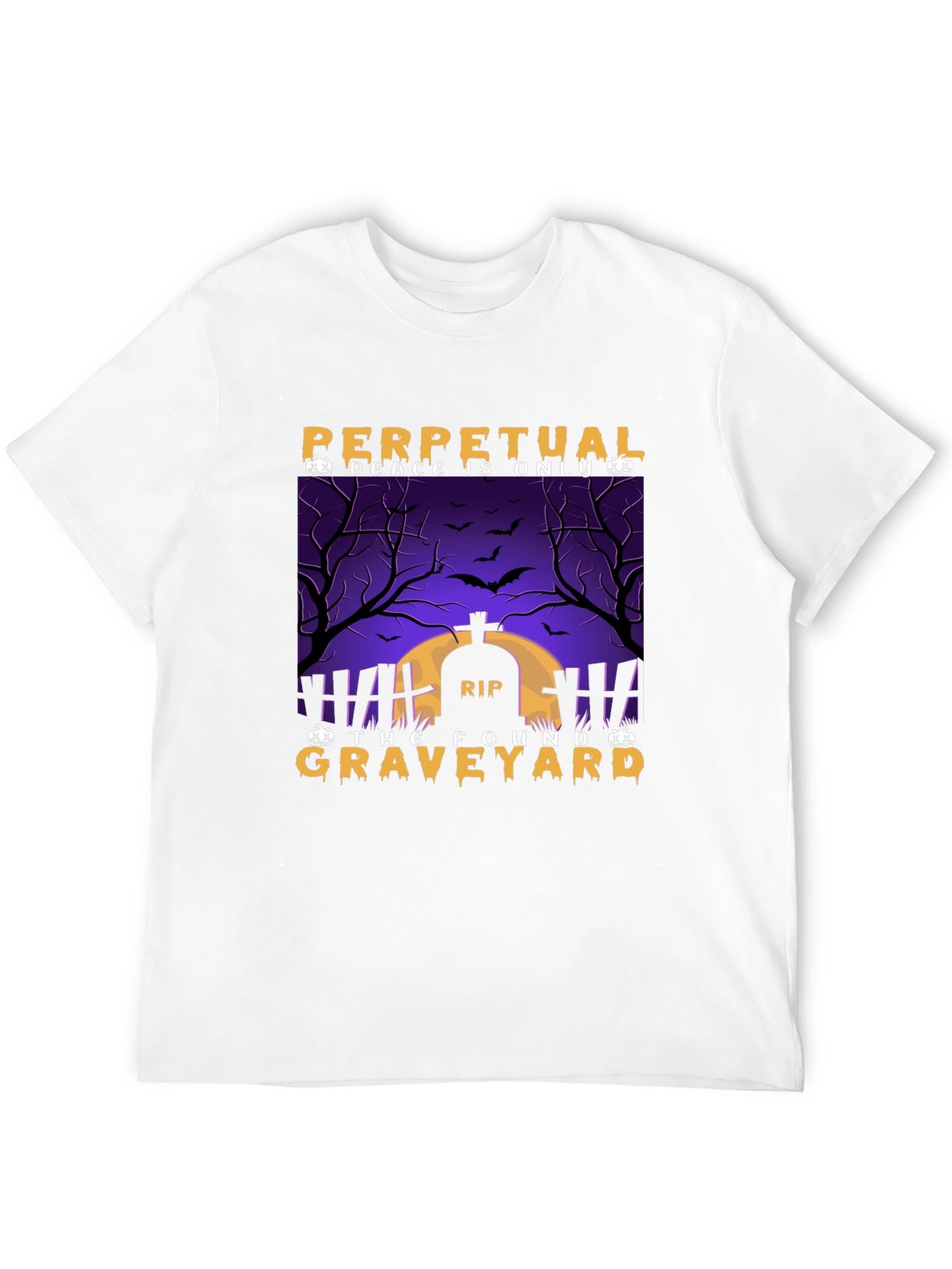 Perpetual Peace Graveyard Graphic T-Shirt