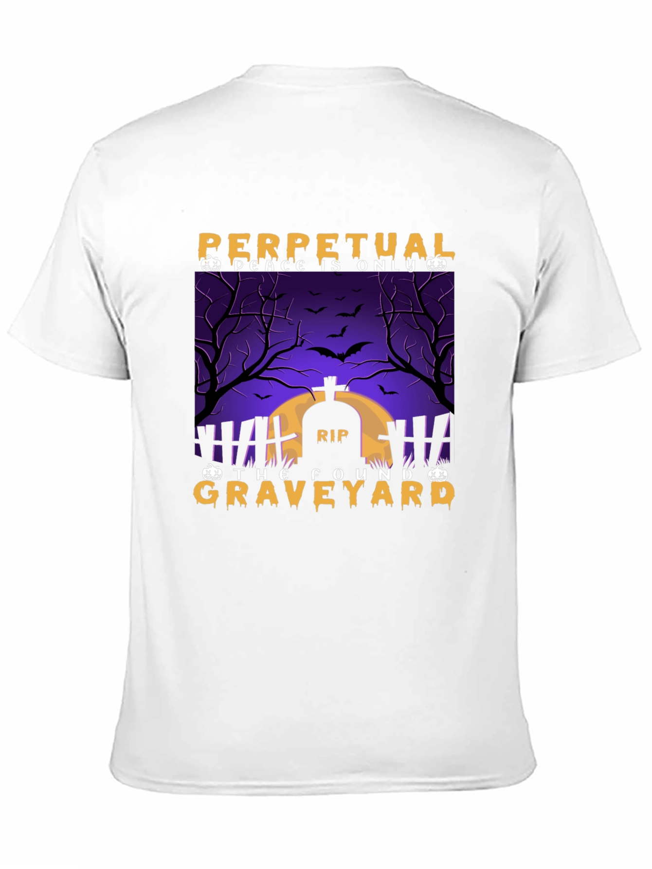 Perpetual Peace Graveyard Graphic T-Shirt