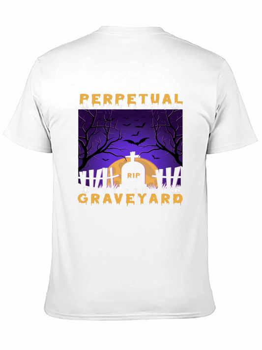 Perpetual Peace Graveyard Graphic T-Shirt