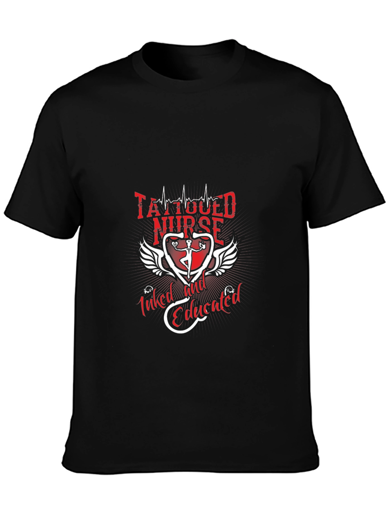 Tattooed Nurse T-Shirt - Inked & Educated