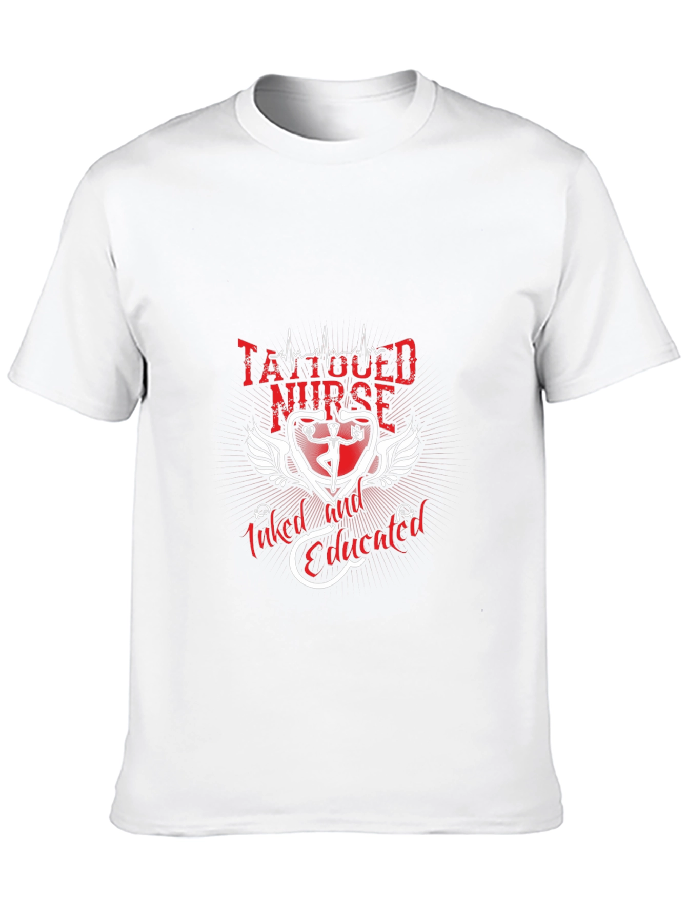 Tattooed Nurse T-Shirt - Inked & Educated
