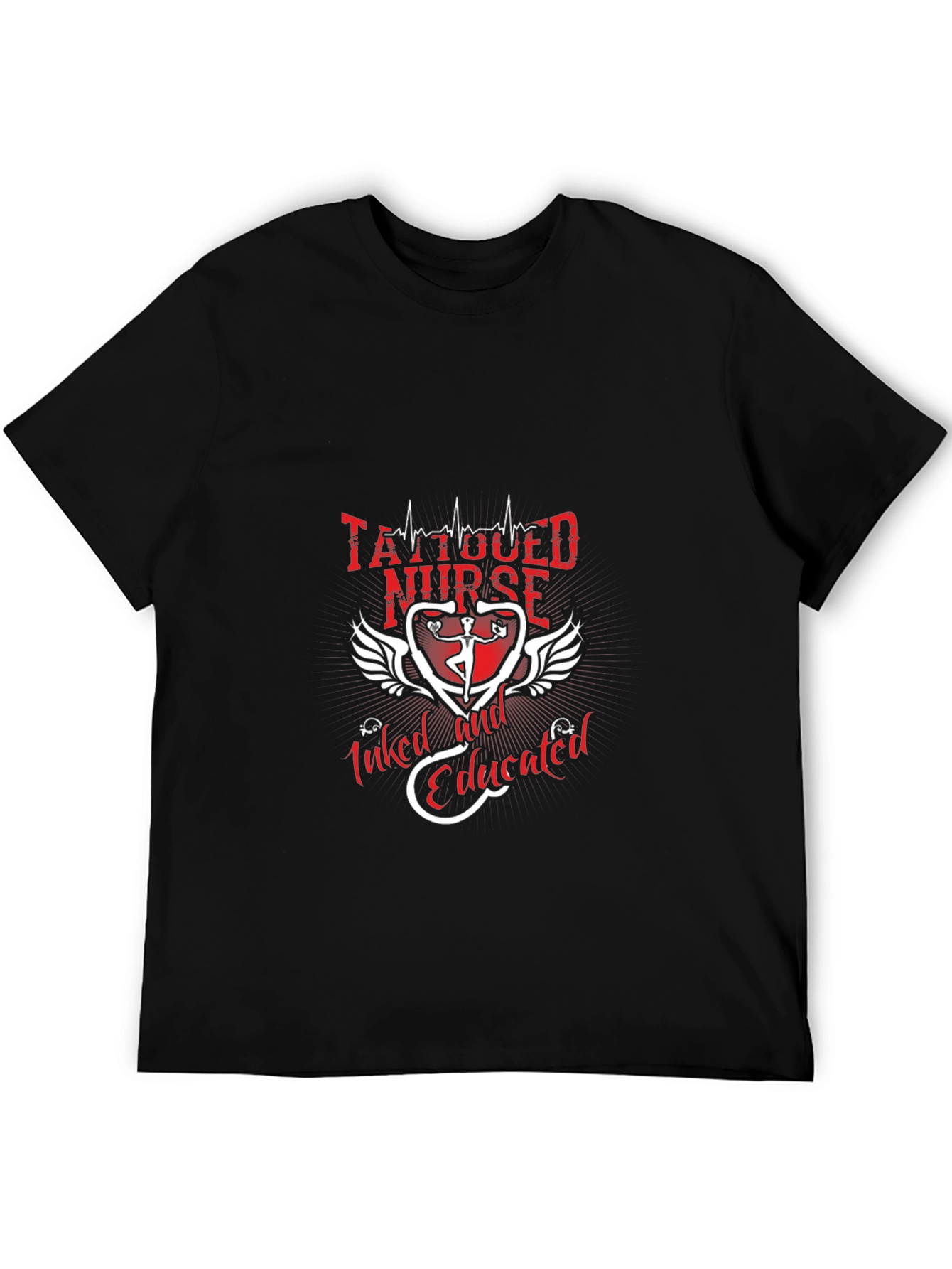 Tattooed Nurse T-Shirt - Inked & Educated