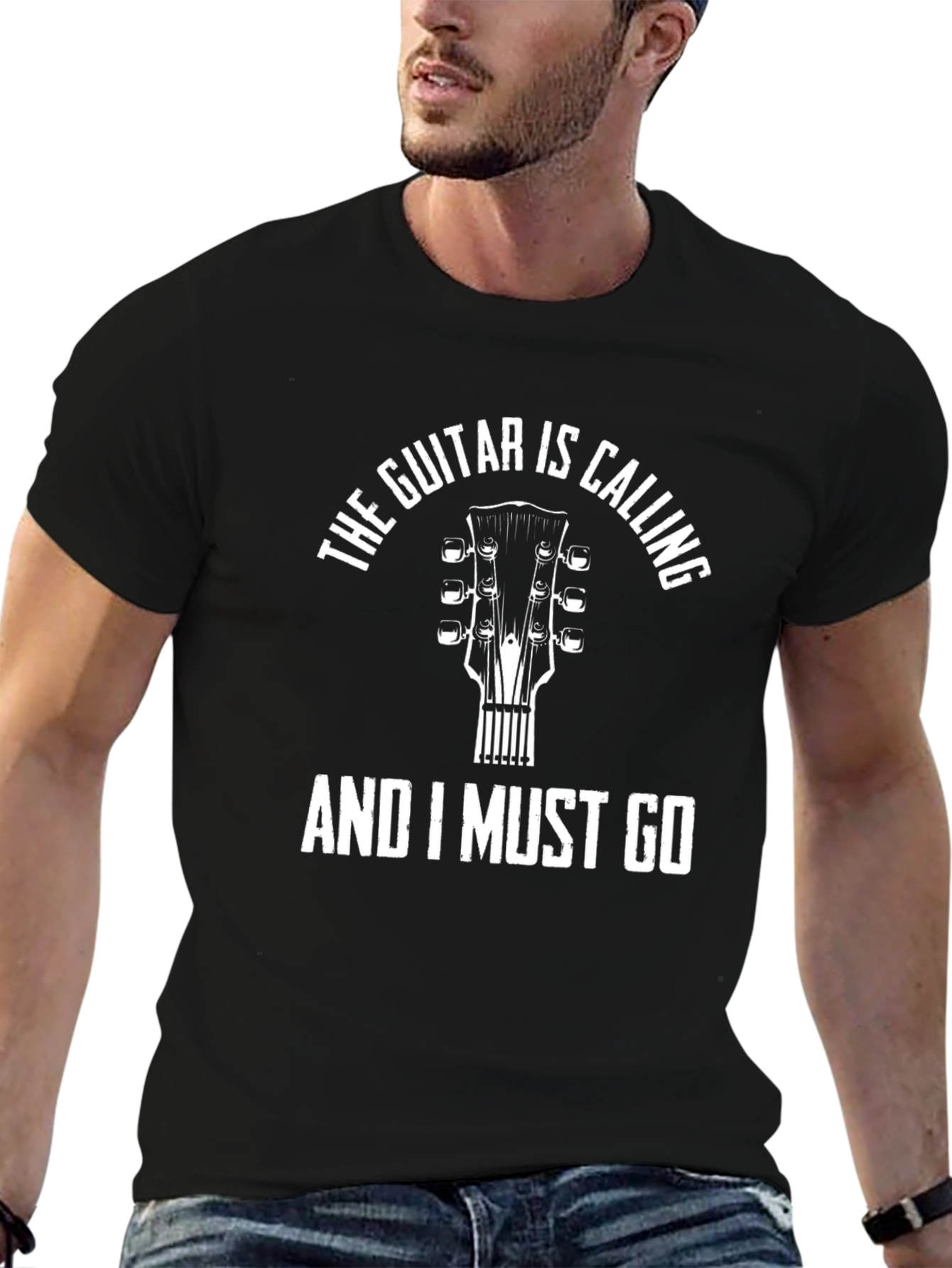 The Guitar is Calling T-Shirt - Music Lover Tee