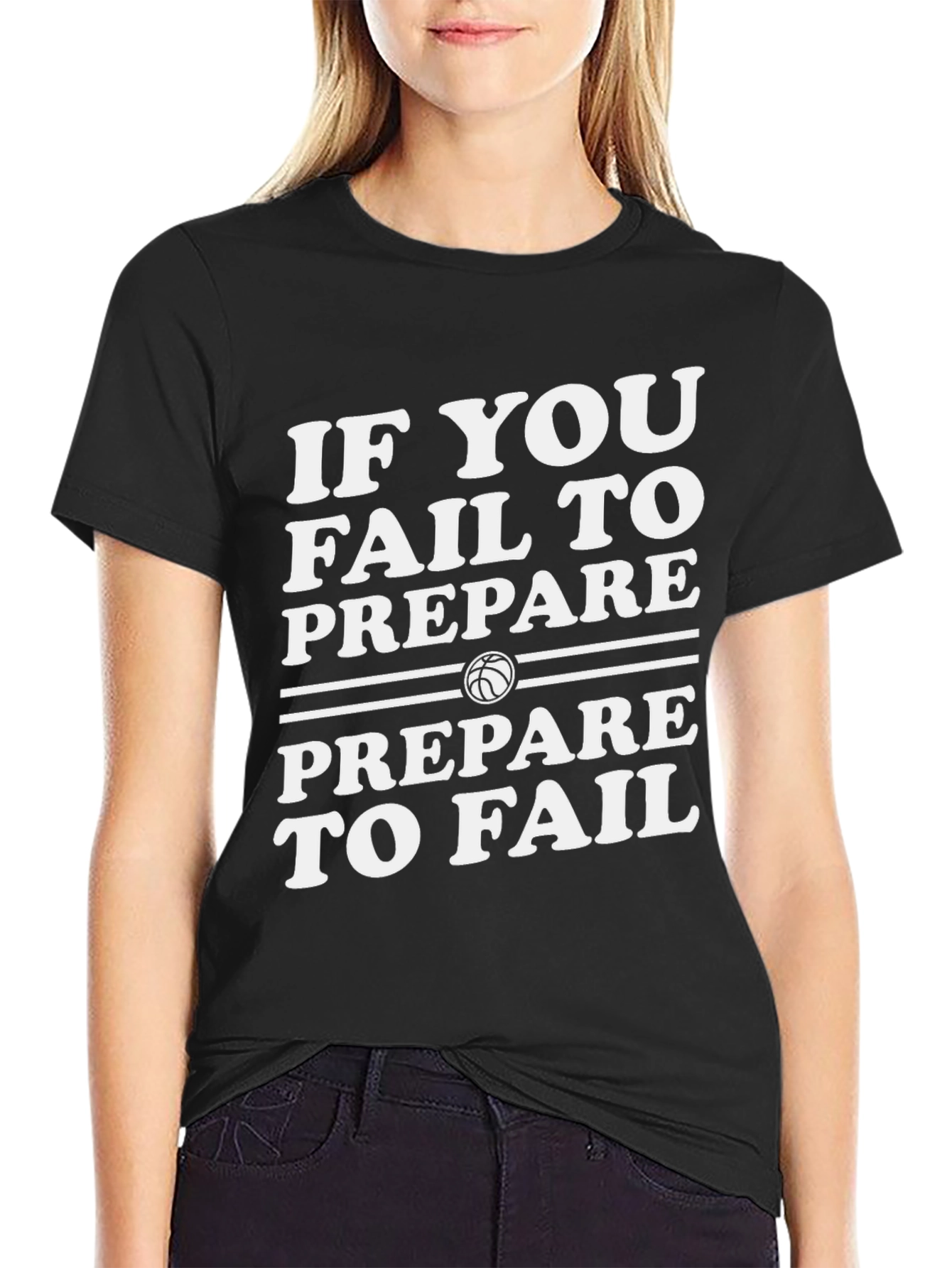 Basketball Quote T-Shirt: Prepare to Fail