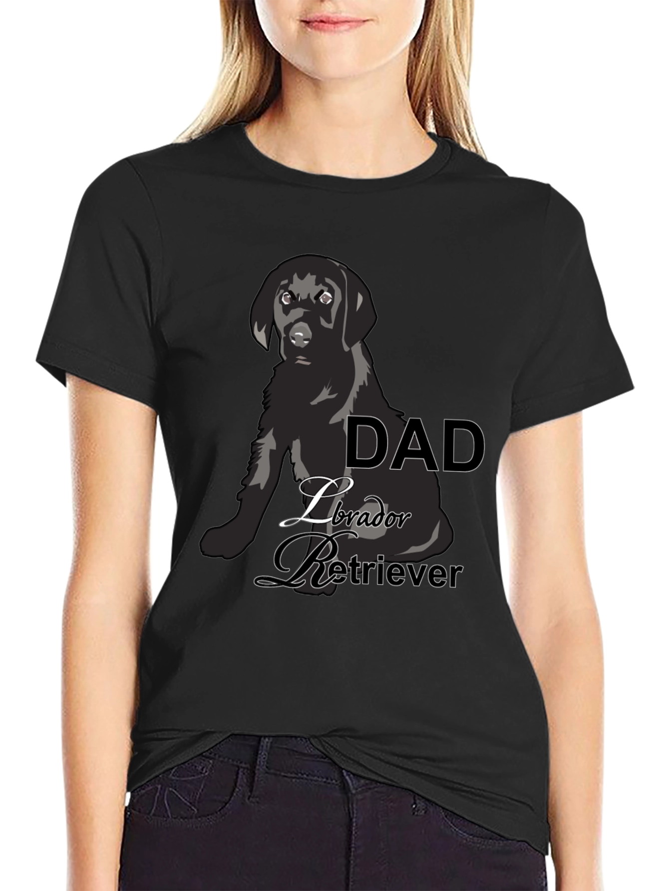 Dad Labrador Retriever Graphic T-Shirt