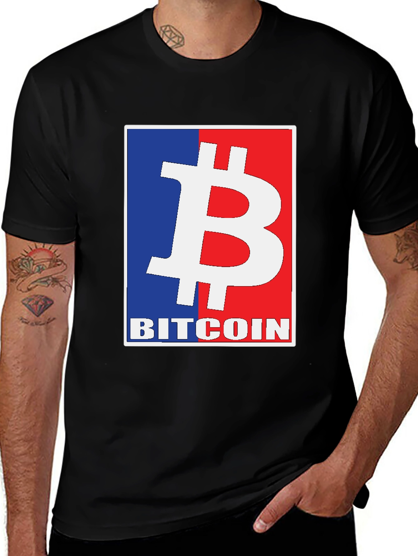 Bitcoin Logo T-Shirt - Crypto Currency Fashion