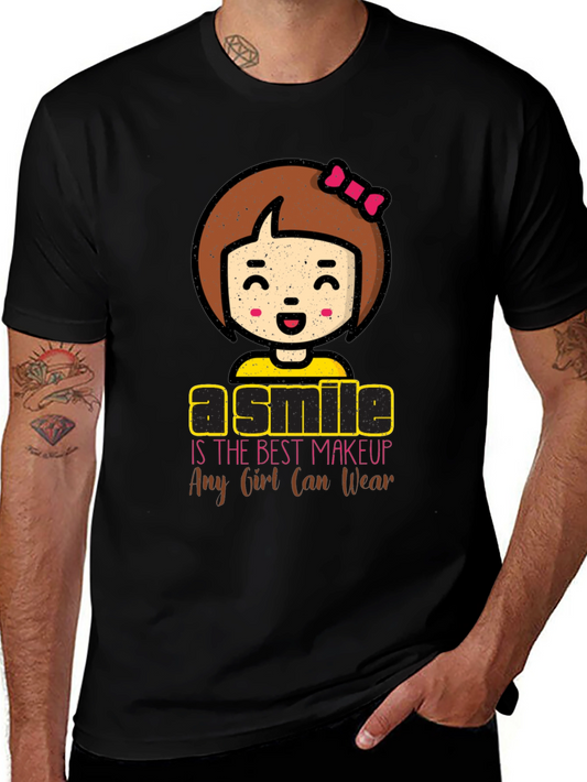 Smile is the Best Makeup Tee